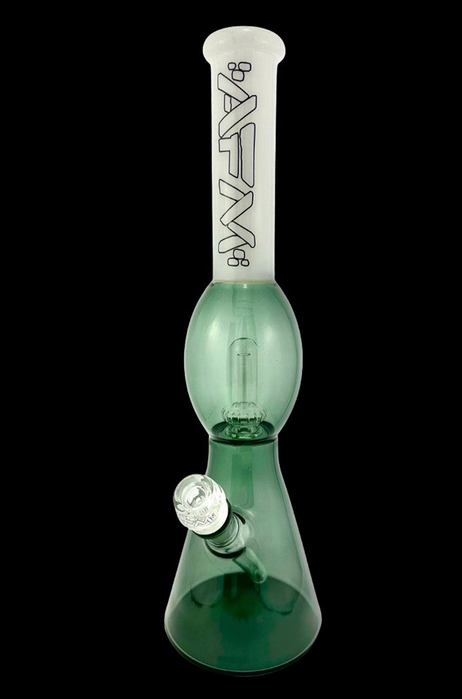 AFM UFO Double Color Glass Beaker Bong - Elevate Your Smoking Experience!