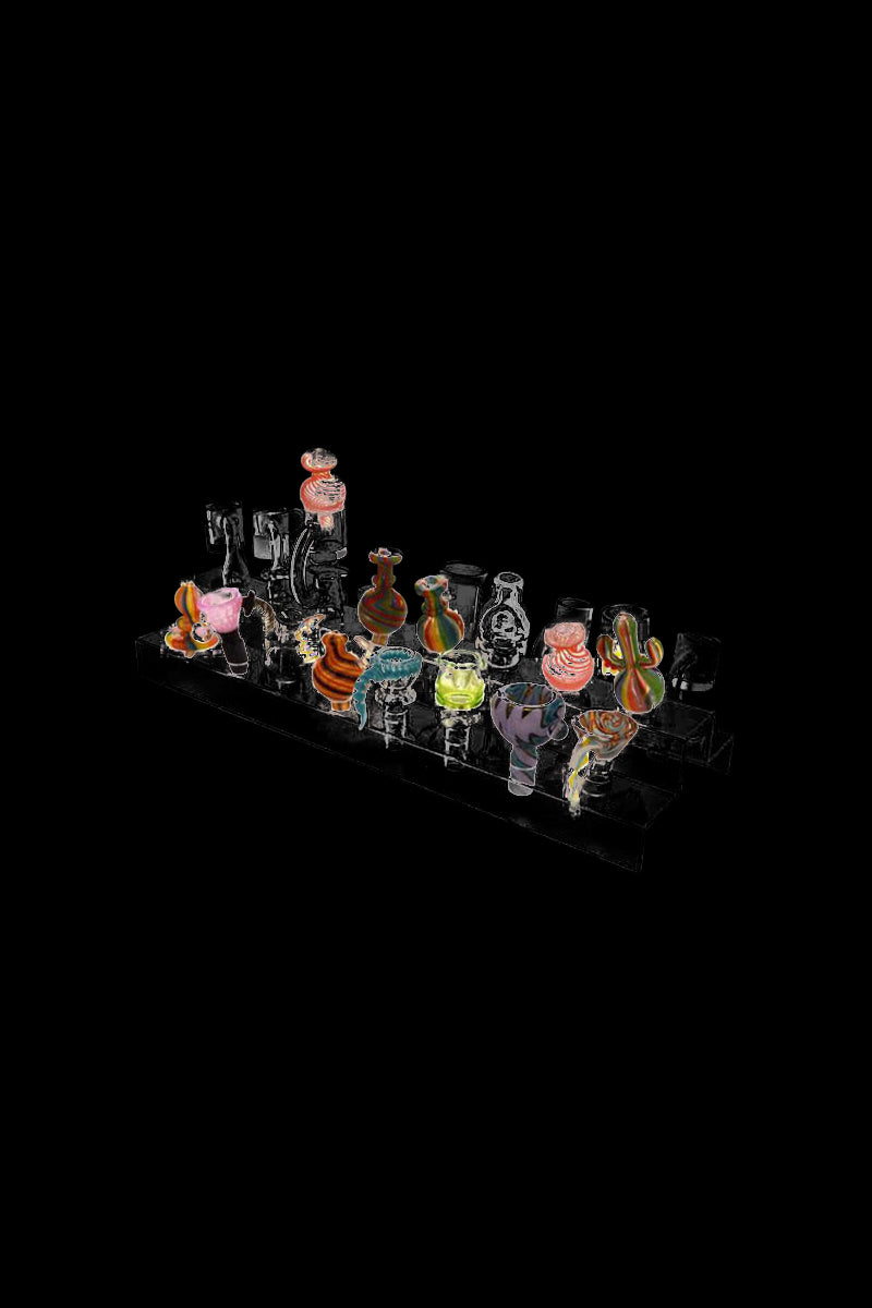 Stunning 3-Tier Clear Acrylic Banger & Bowl Display Holder