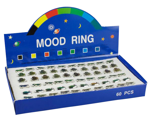 Awesome Animal Mood Adjustable Rings - Bulk Pack of 60