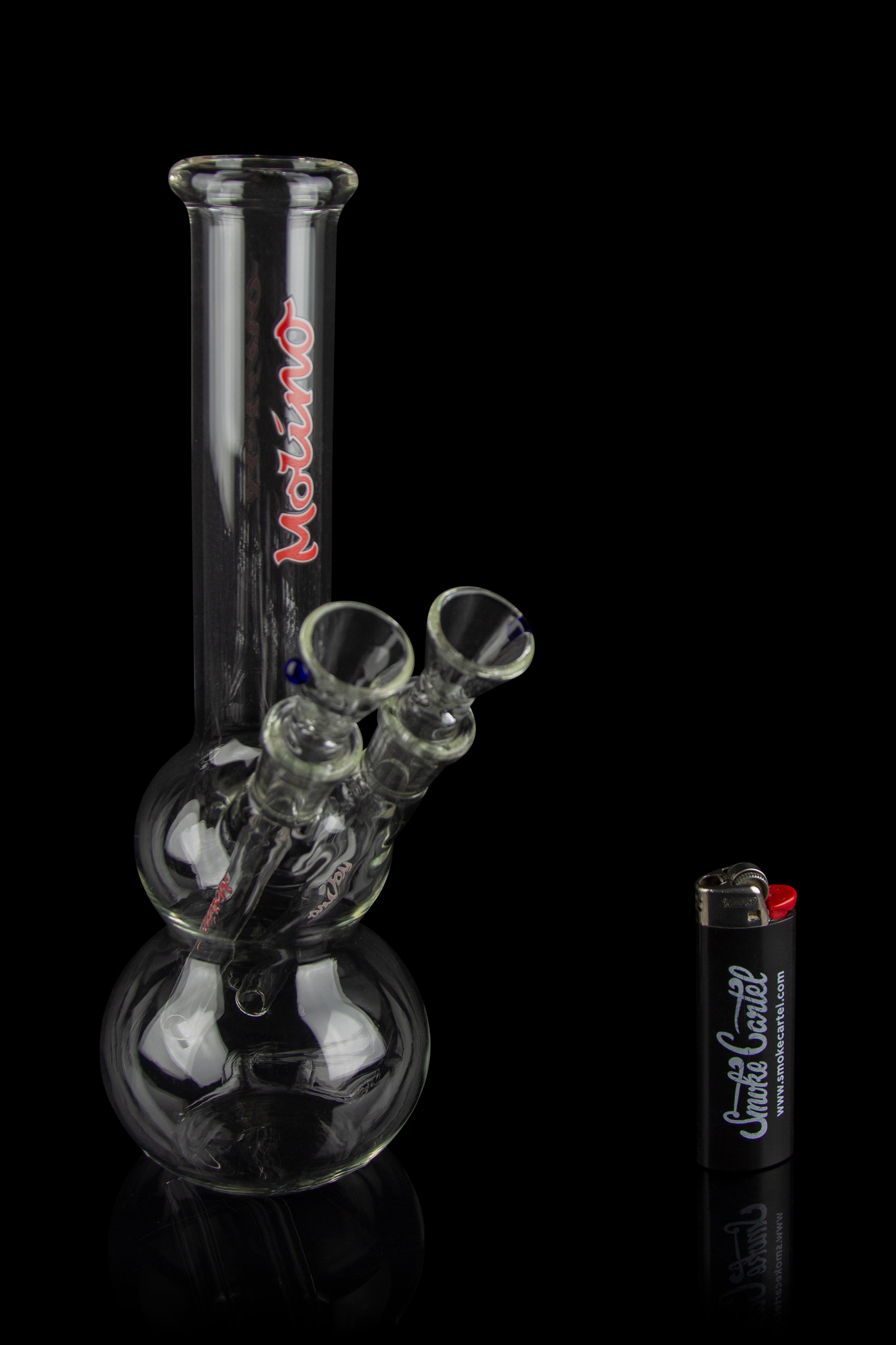 Molino Glass Double Shooter Party Bong - The Ultimate Party Essential