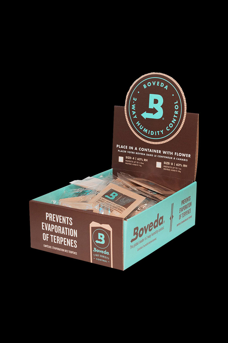 Boveda 2-Way Humidity Control Packets - Massive 100-Pack Bundle