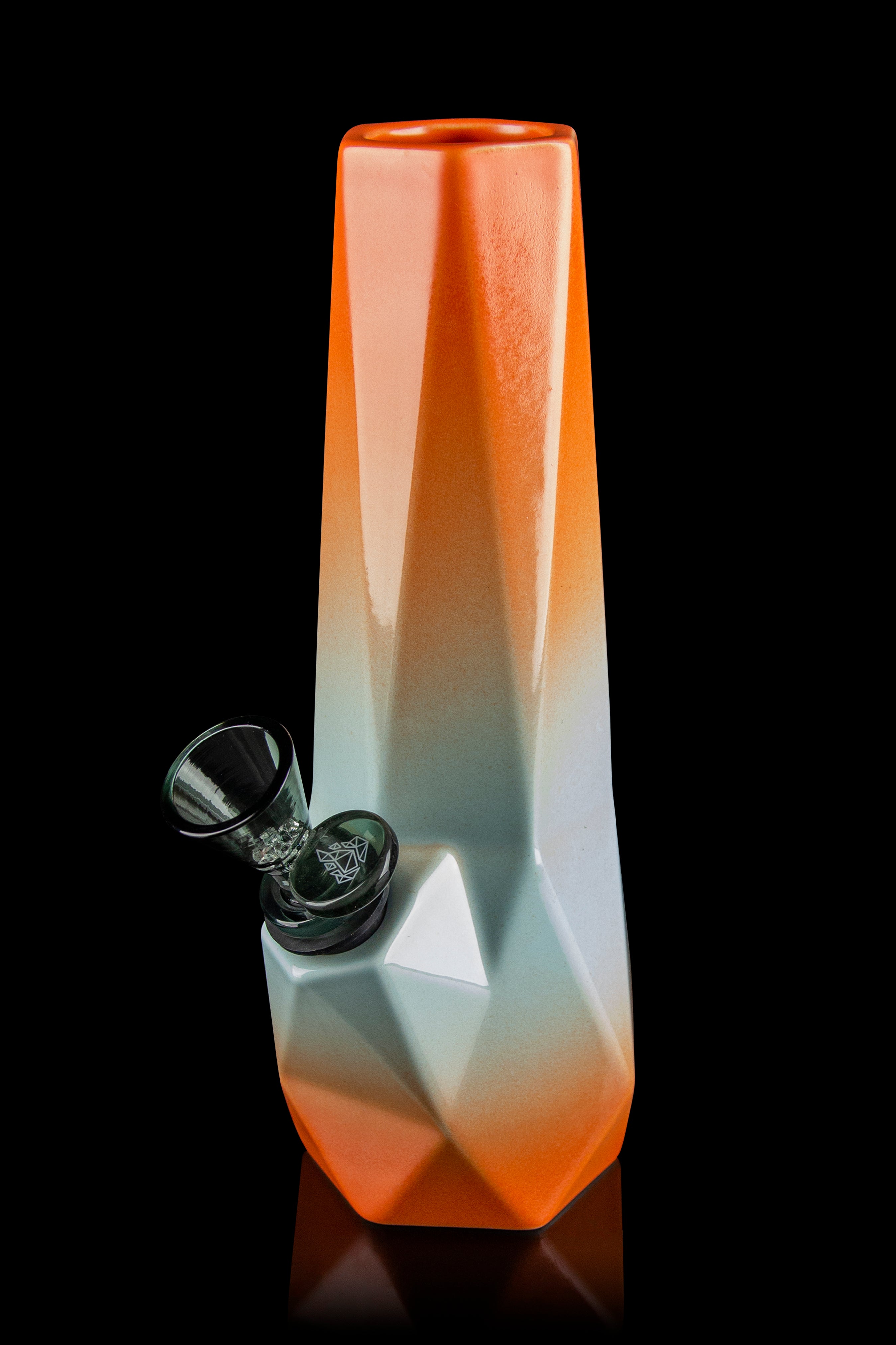 BRNT Designs Stunning Ceramic Hexagon Water Pipe