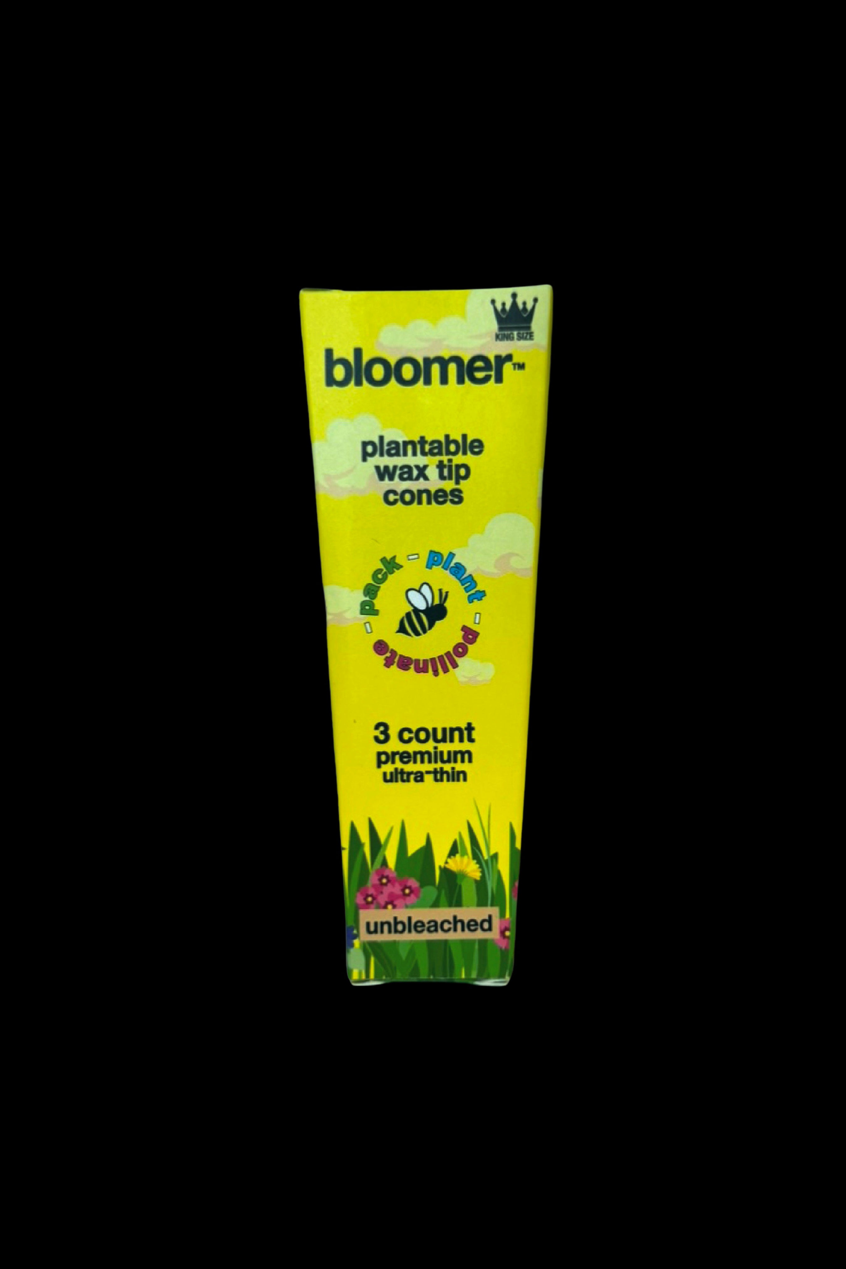 Bloomer King Size Unbleached Paper Cones - Eco-Friendly Smoking Delight