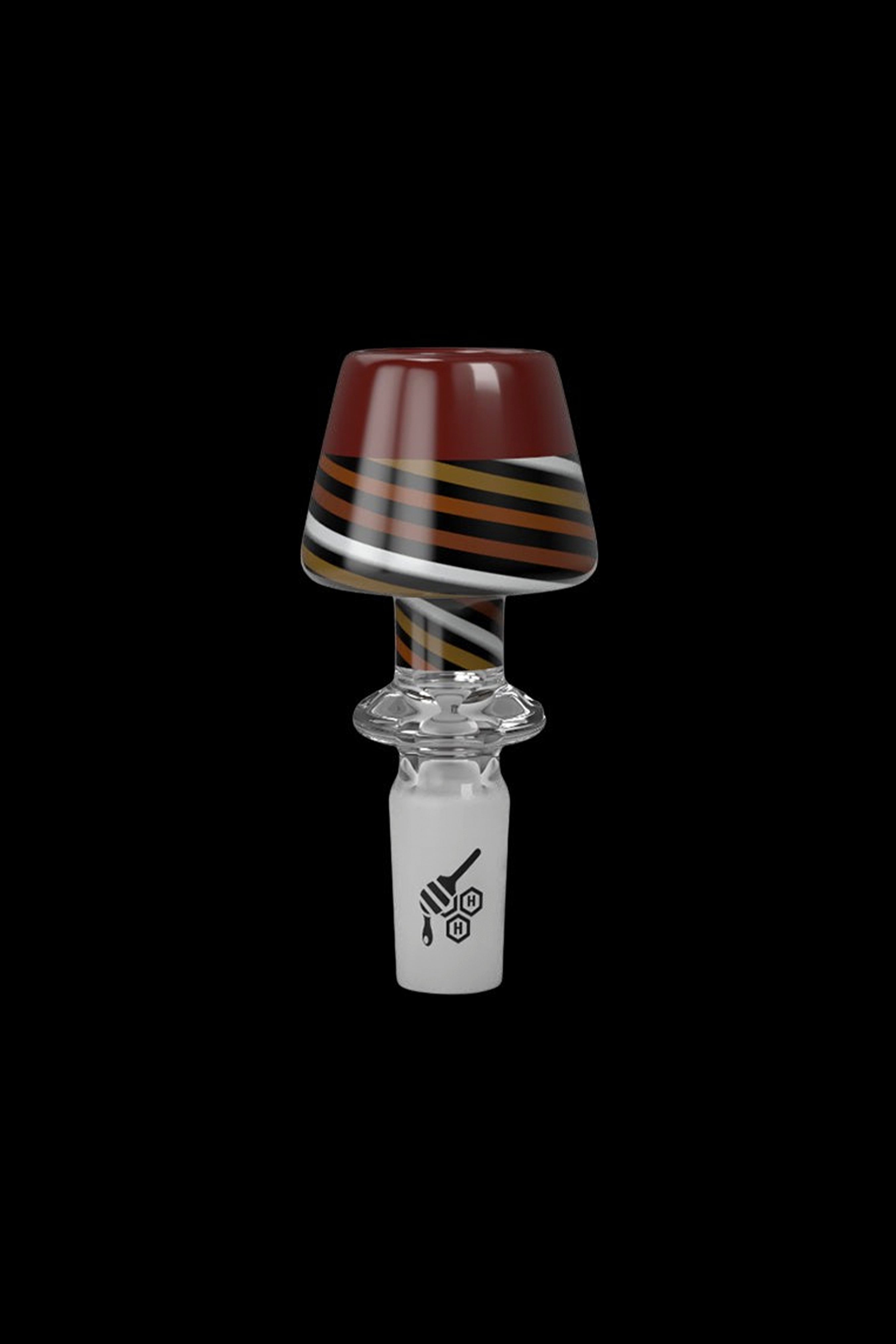 Honeybee Herb Fire Pit Top Whirl Bong Bowl - A Stunning Smoking Accessory