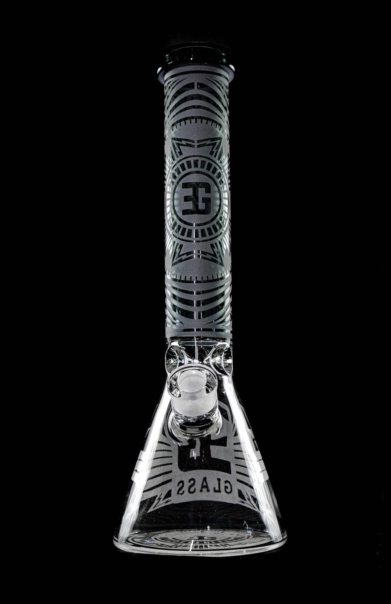 EG Glass Stunning Clock Water Pipe
