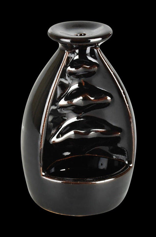 Charming Mini Ceramic Backflow Waterfall Incense Burner