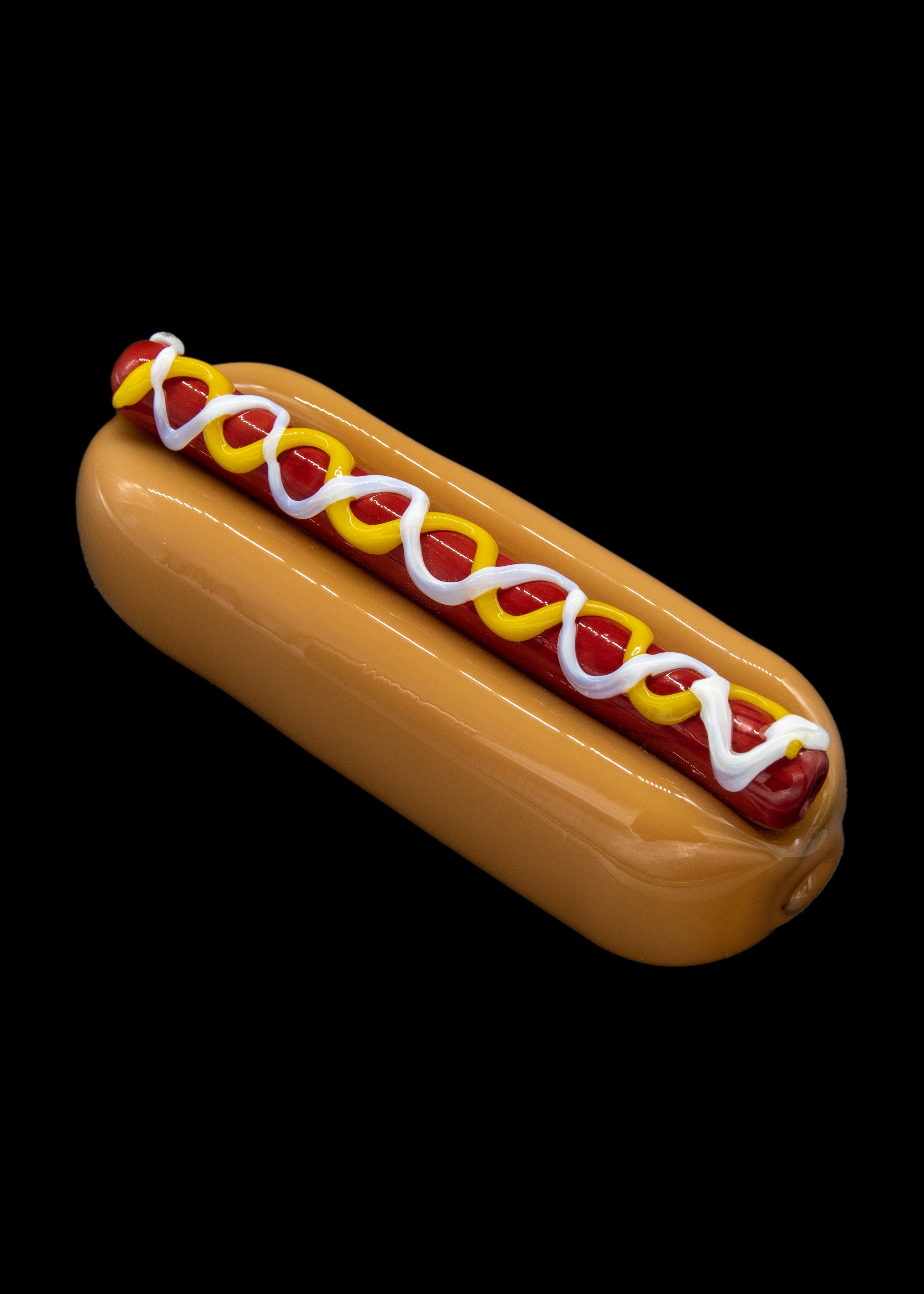 LA Pipes Delicious Hot Dog Hand Pipe