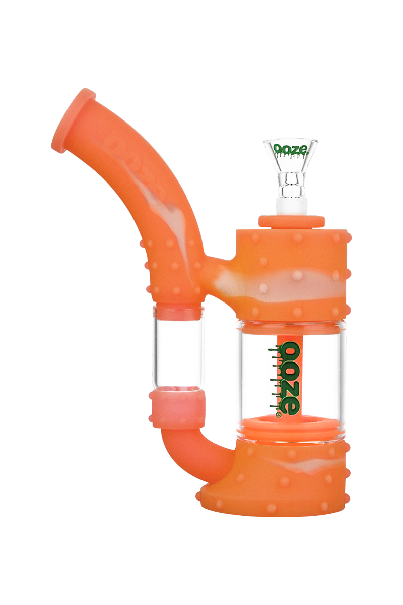 Ooze Stack Premium Silicone Water Pipe - Versatile Smoking Essential