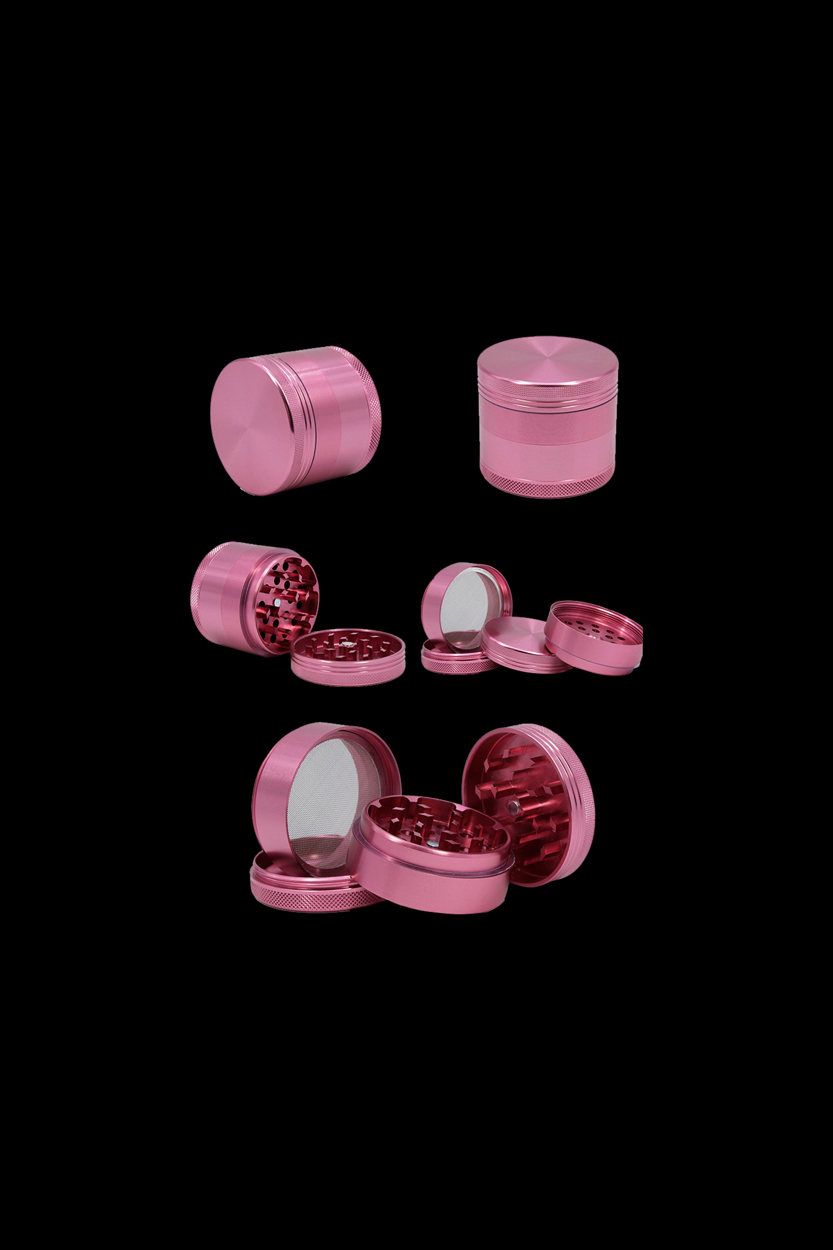 Cloud 8 Aluminum 4-Piece Travel Grinder