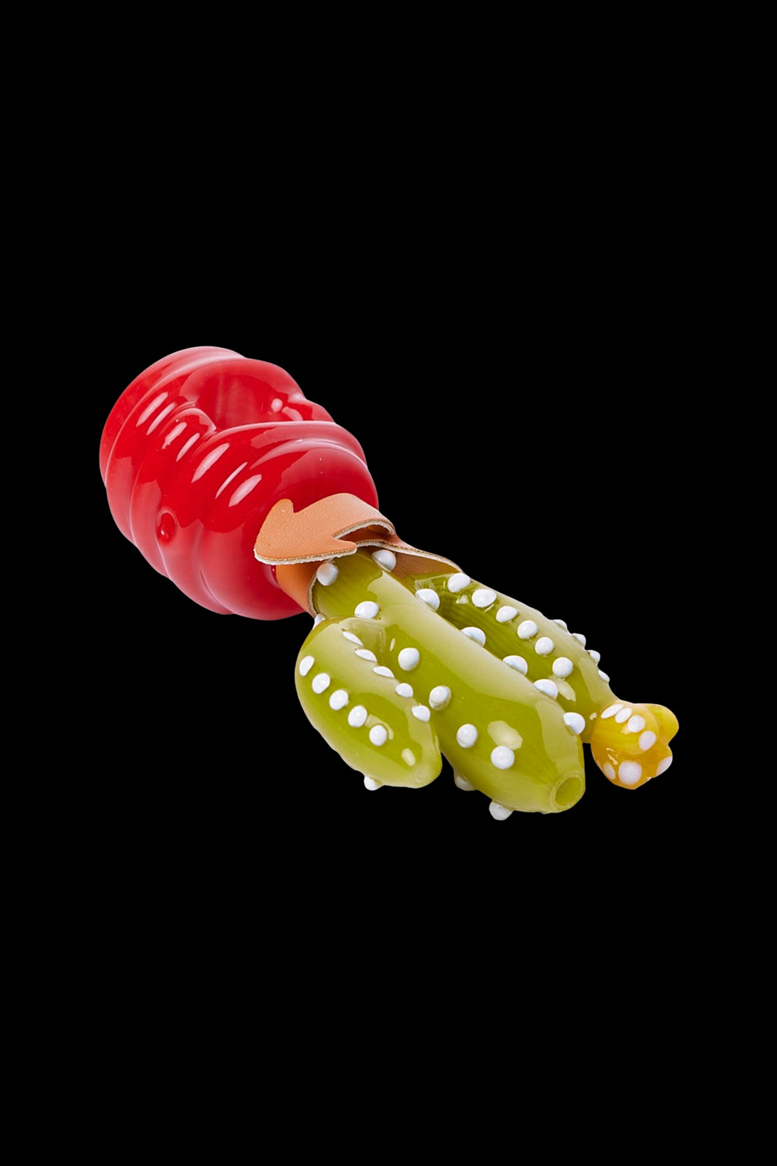 Cheech Glass Cactus Hand Pipe - A Must - Have Smoking Companion