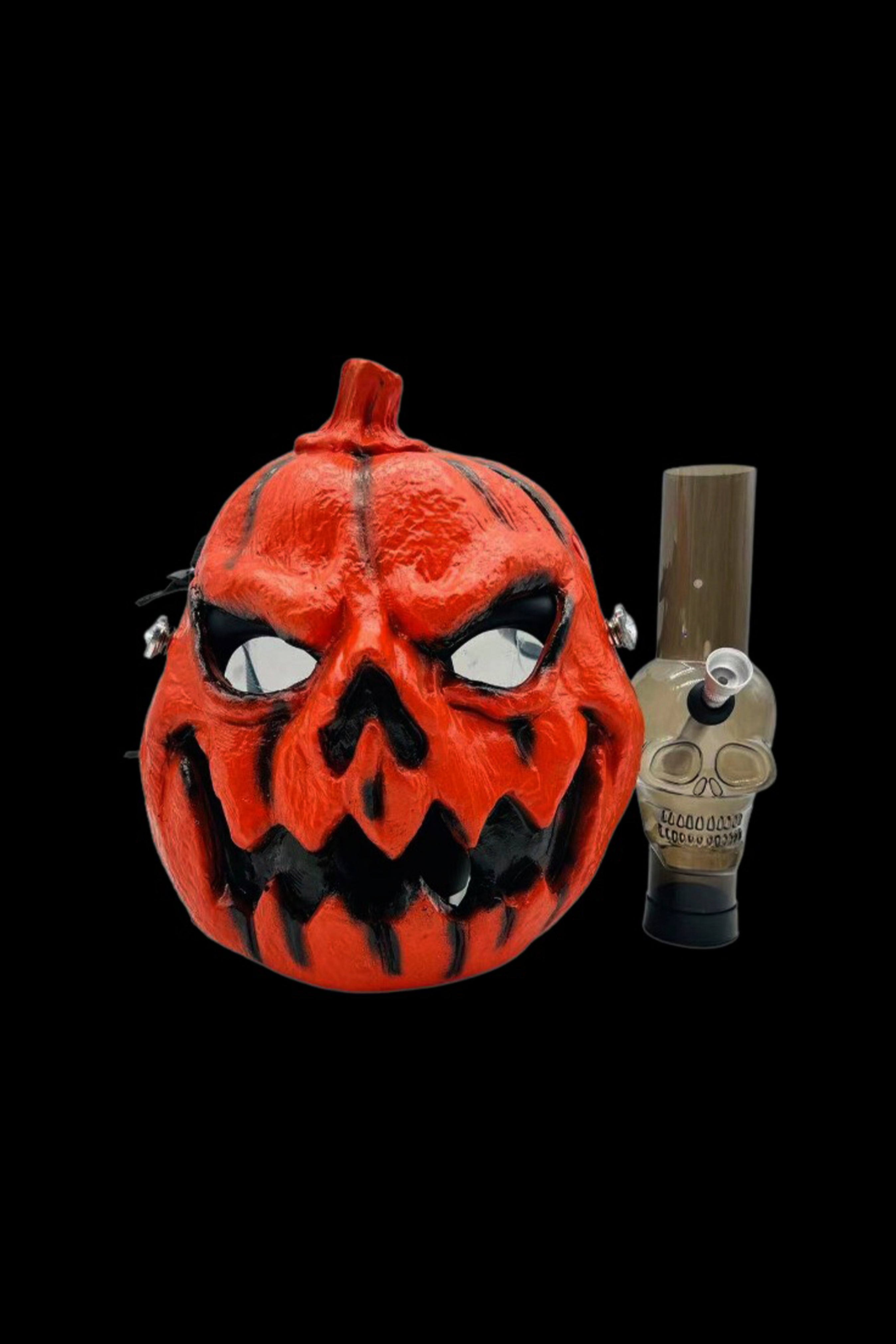 Cloud 8 Spooky Halloween Gas Mask Bong