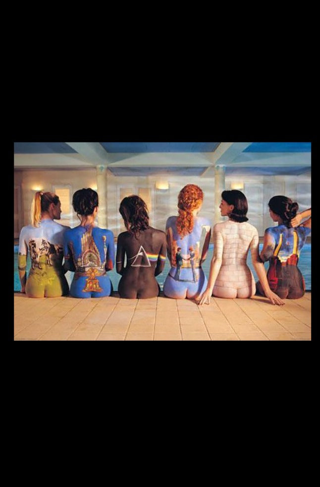 Pink Floyd Poolside Models Album Cover Poster