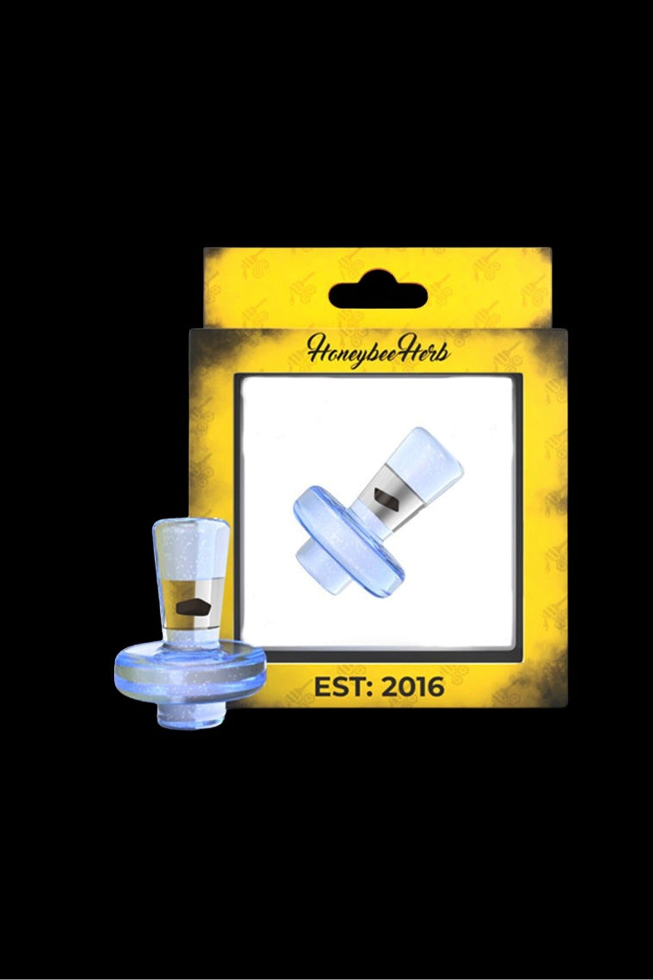 Honeybee Herb Opal Bell Top Terp Slurper Cap - The Ultimate Vaping Accessory