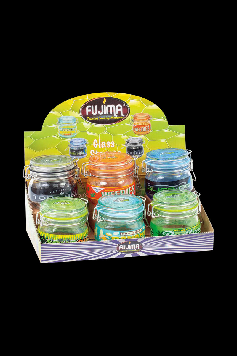 Fujima Dank Tank Glass Storage Jars - 6-Pack: The Ultimate Herb Storage Solution