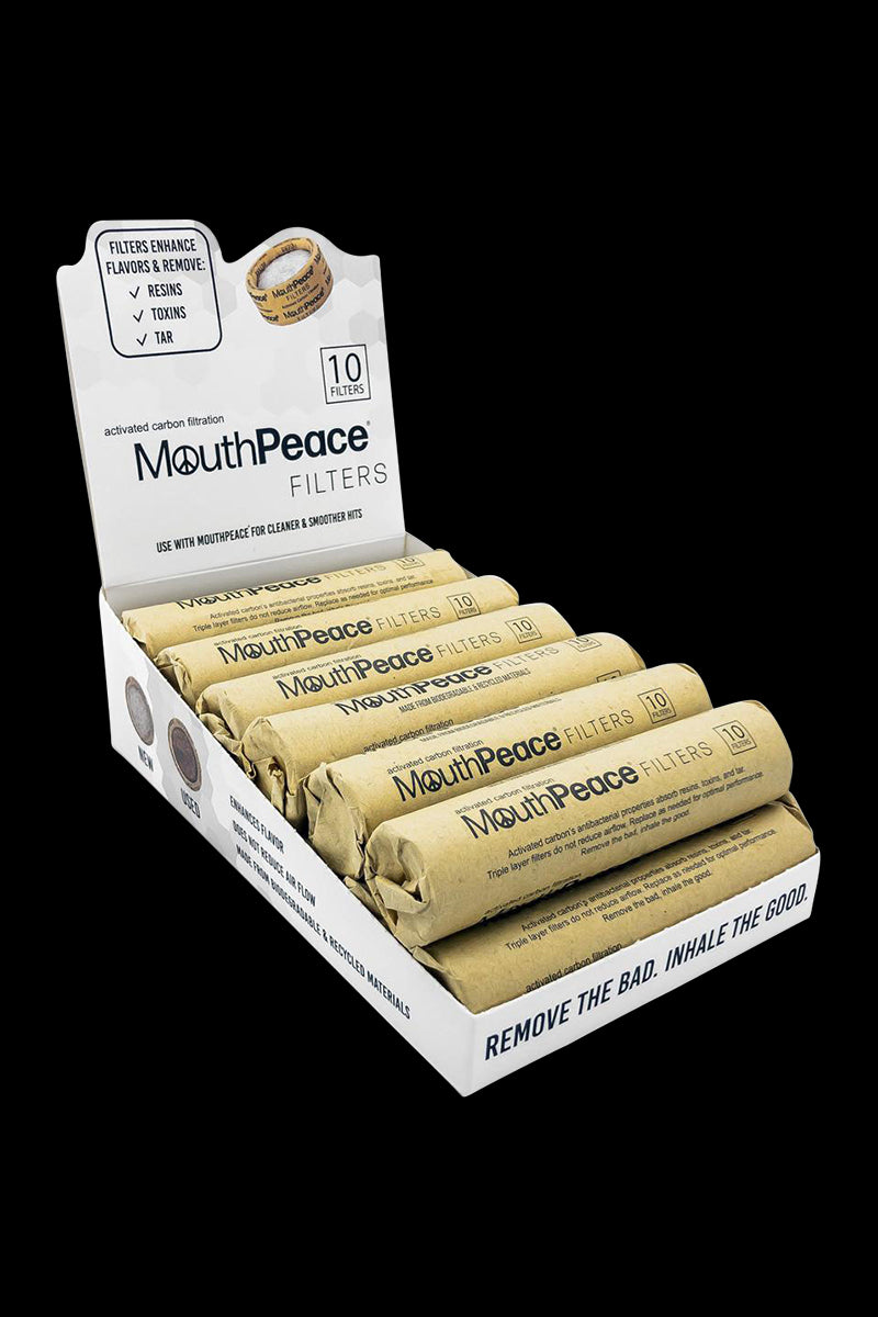 MouthPeace Filter Refill Roll - 13-Pack Display: Elevate Your Smoking Experience!