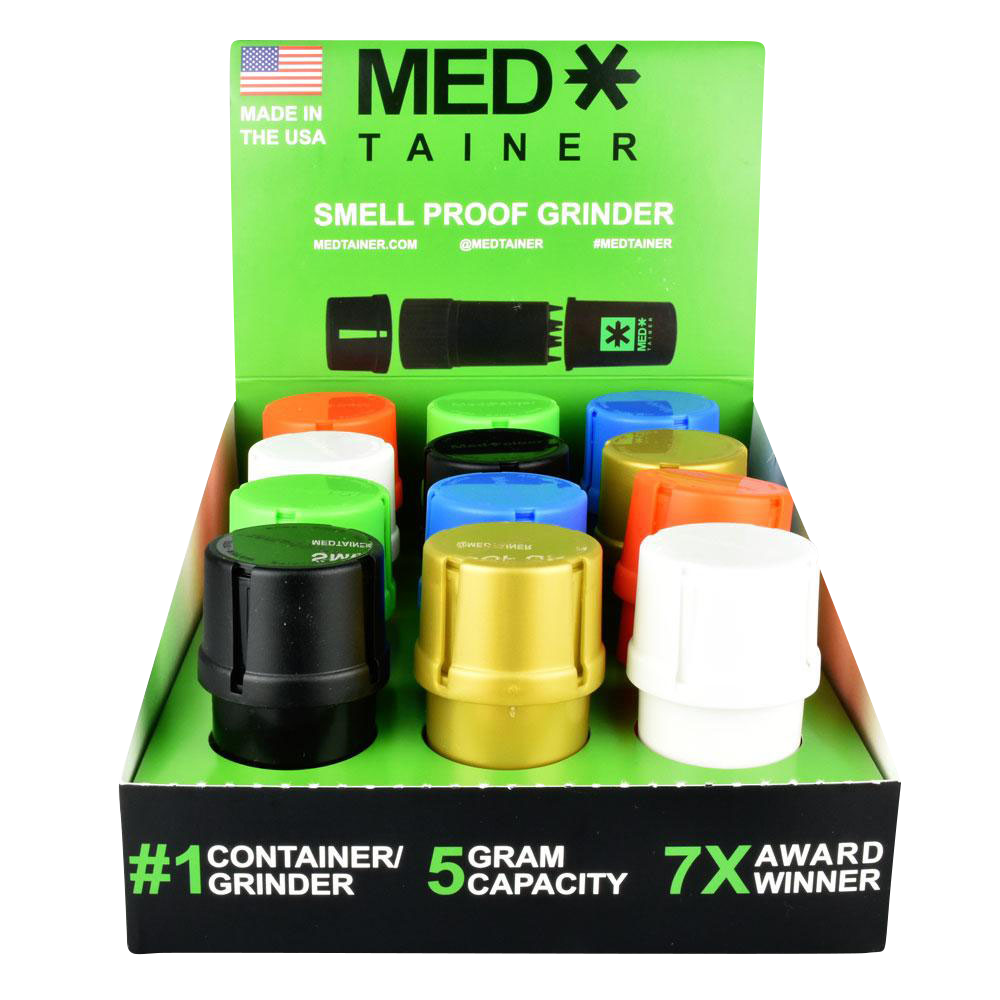 Medtainer Storage Container Set - 12 Pack: Your Ultimate Herbal Medicine Solution