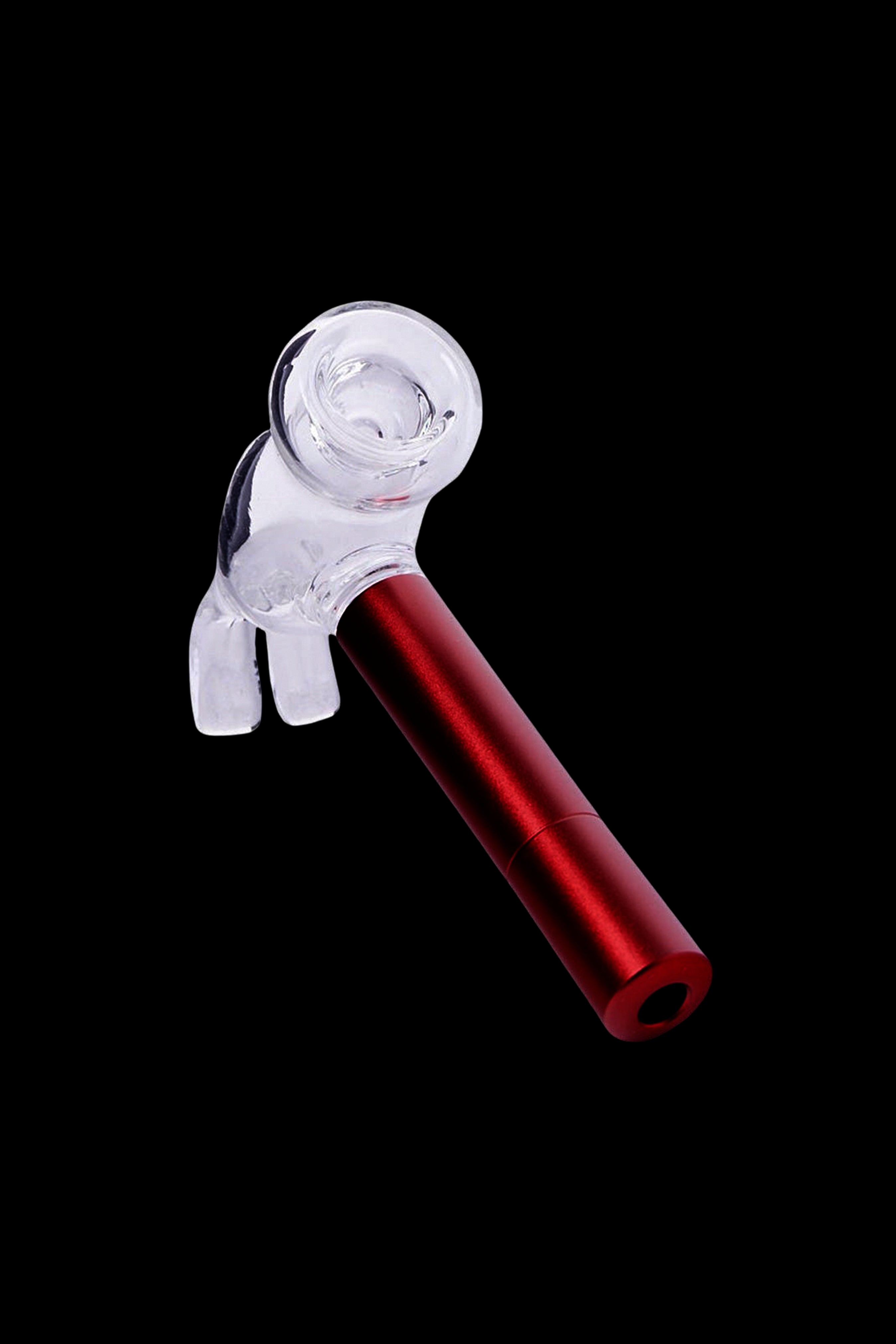 Cheech Glass Metal & Glass Party Hammer Pipe