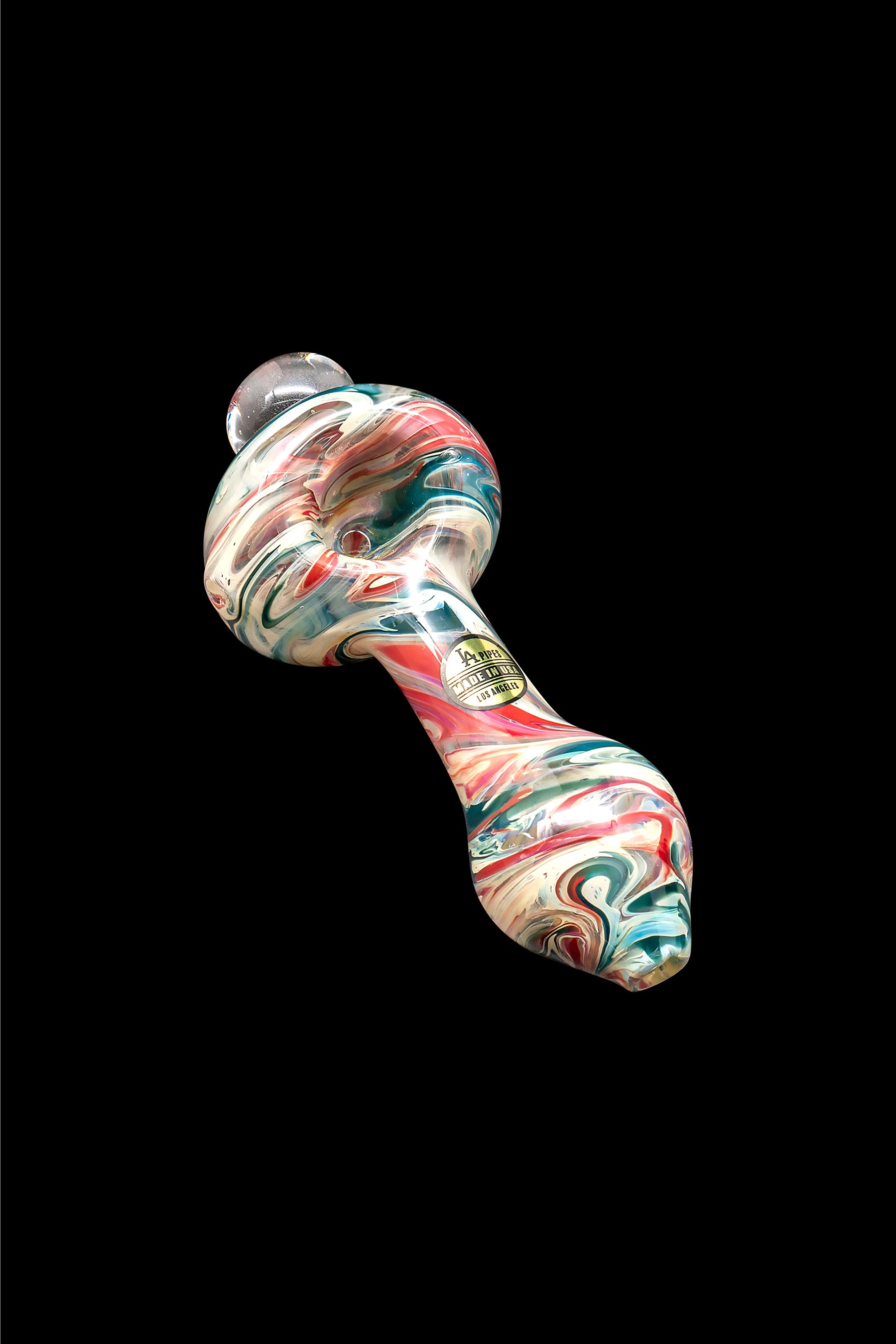 LA Pipes Glass Spoon Pipe - The Enchanting Primordial Ooze