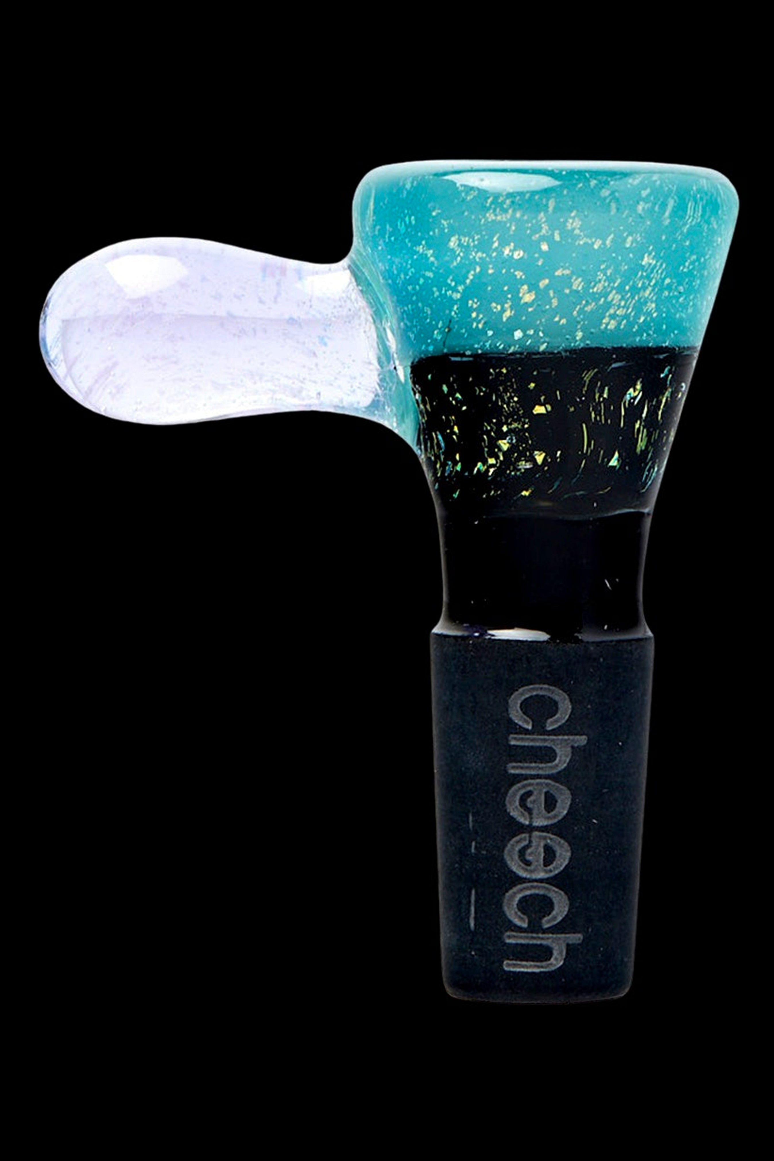 Cheech Glass Transparent Dichro Herb Slide - Elevate Your Smoking Experience