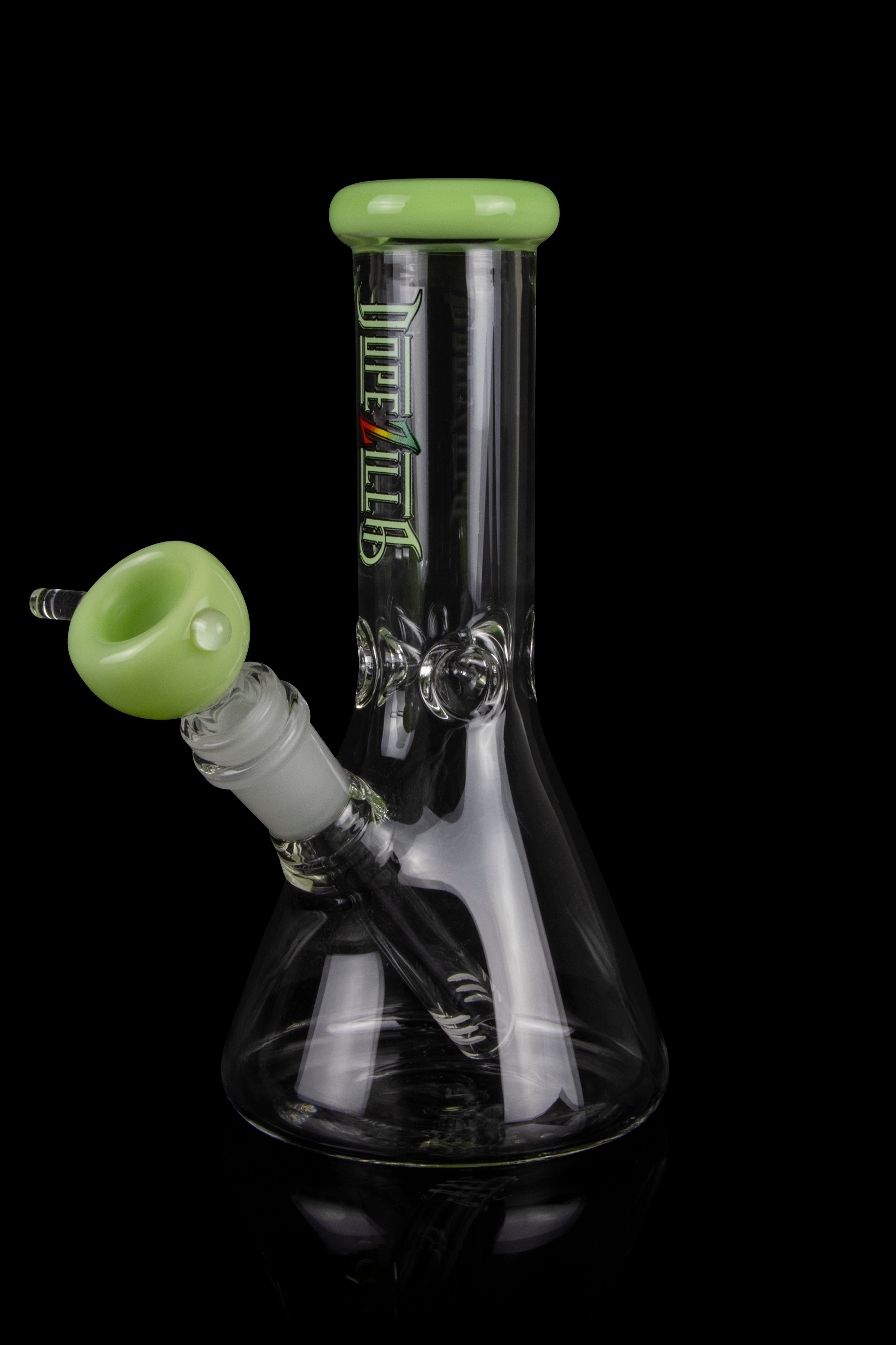 Dopezilla Lil Zilla Beaker Base Ice Bong - A Compact Beauty