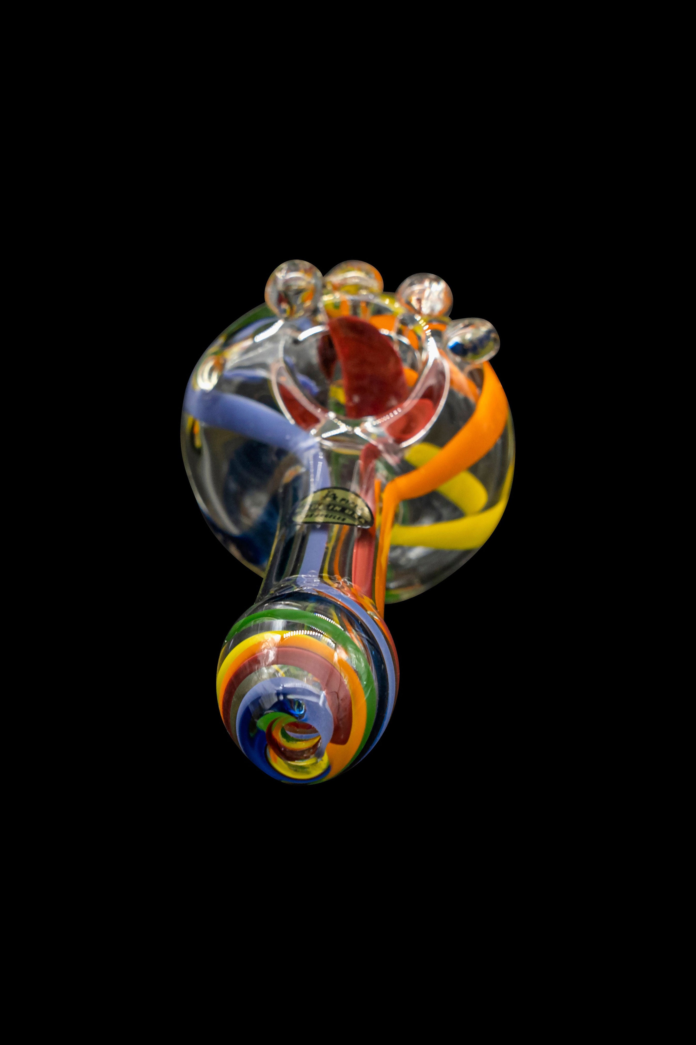 LA Pipes Stunning Rainbow Spoon Pipe