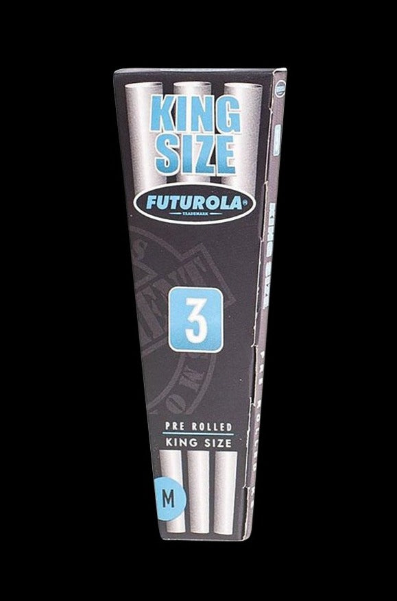 Futurola Premium Pre-rolled Kingsize Cones - Pack of 3