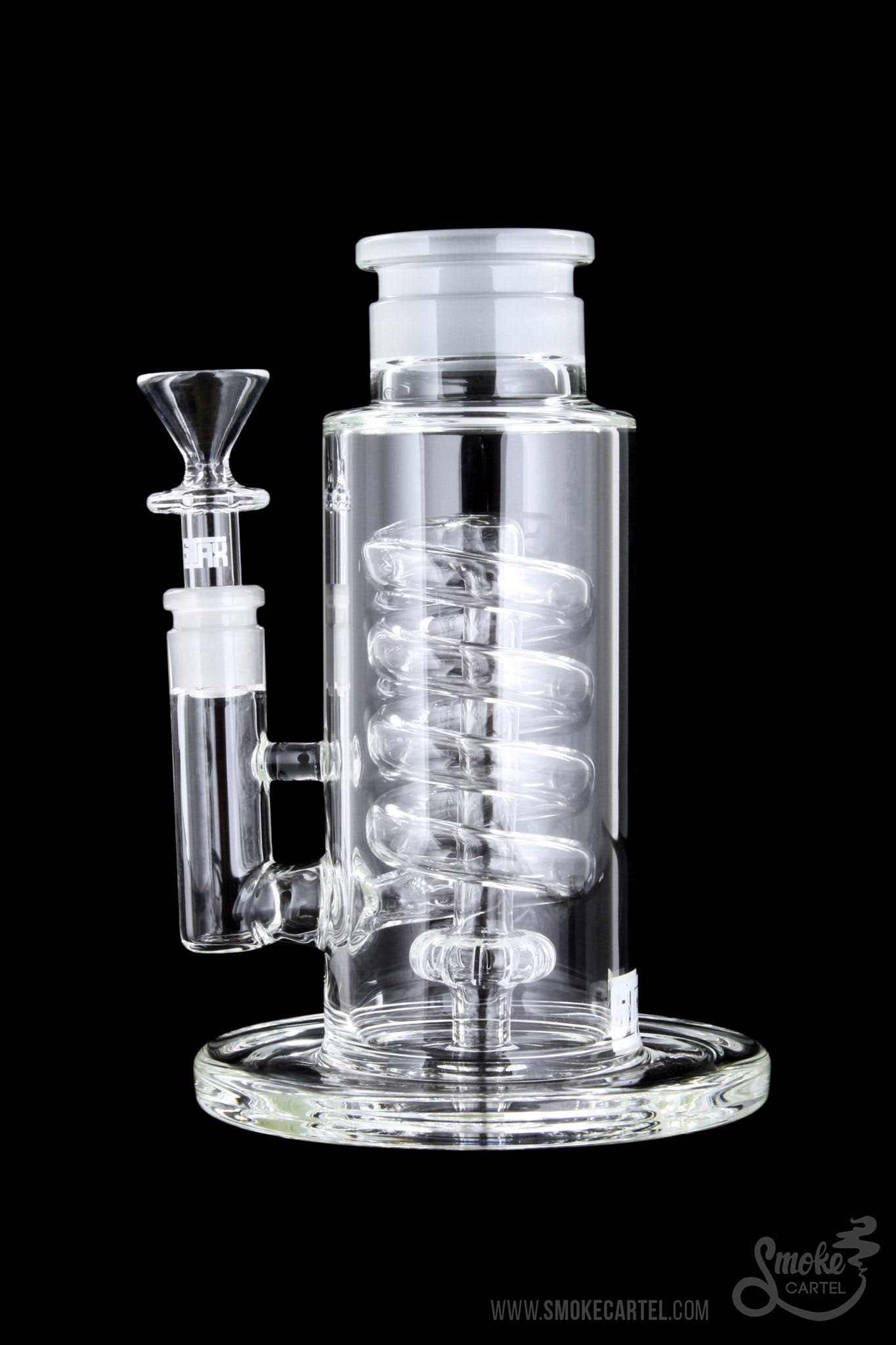 GRAV STAX Flare Base with Coil Showerhead Perc: Your Customizable Smoking Companion