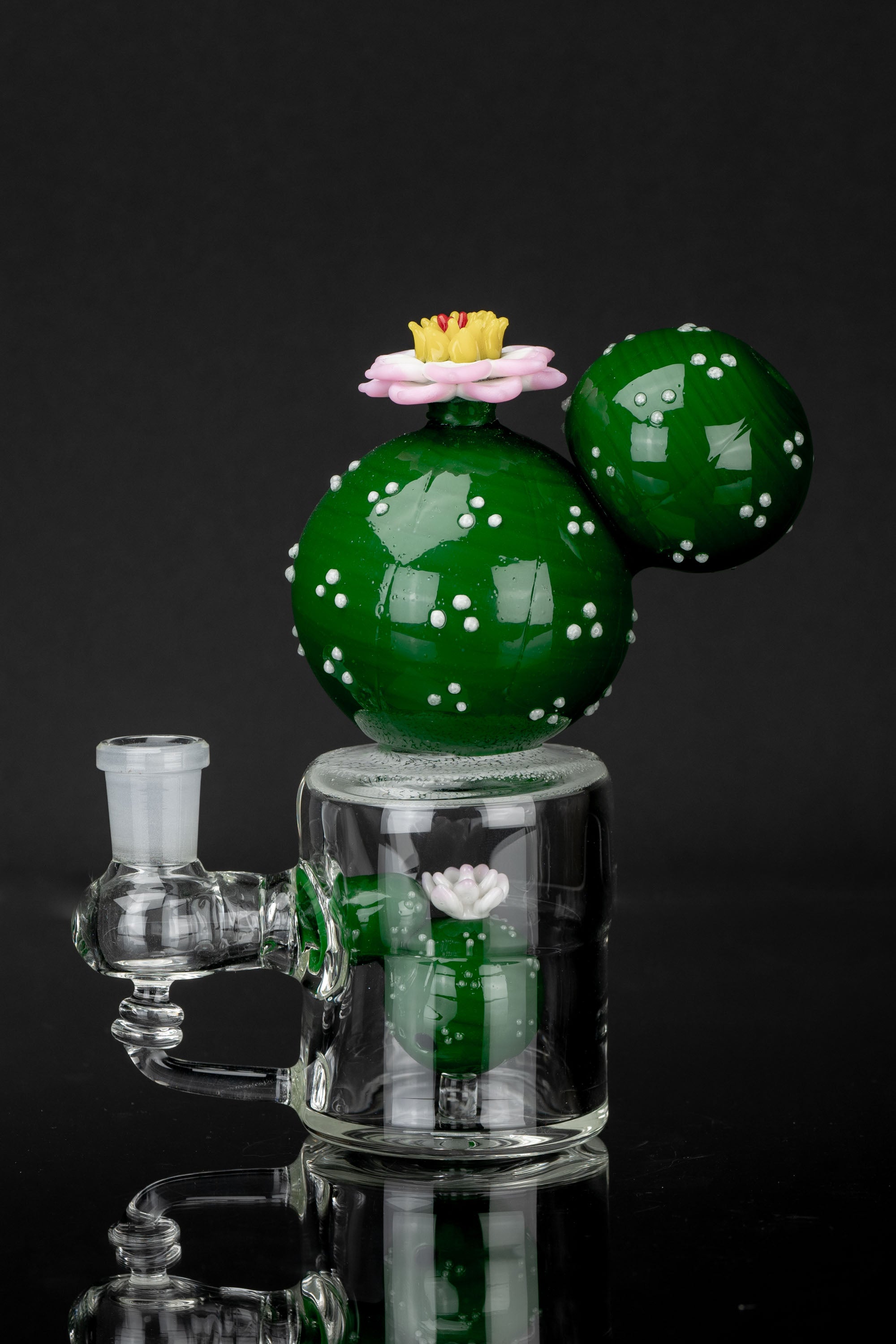 Empire Glassworks Peyote Mini Rig - A Stunning Miniature Oil Rig