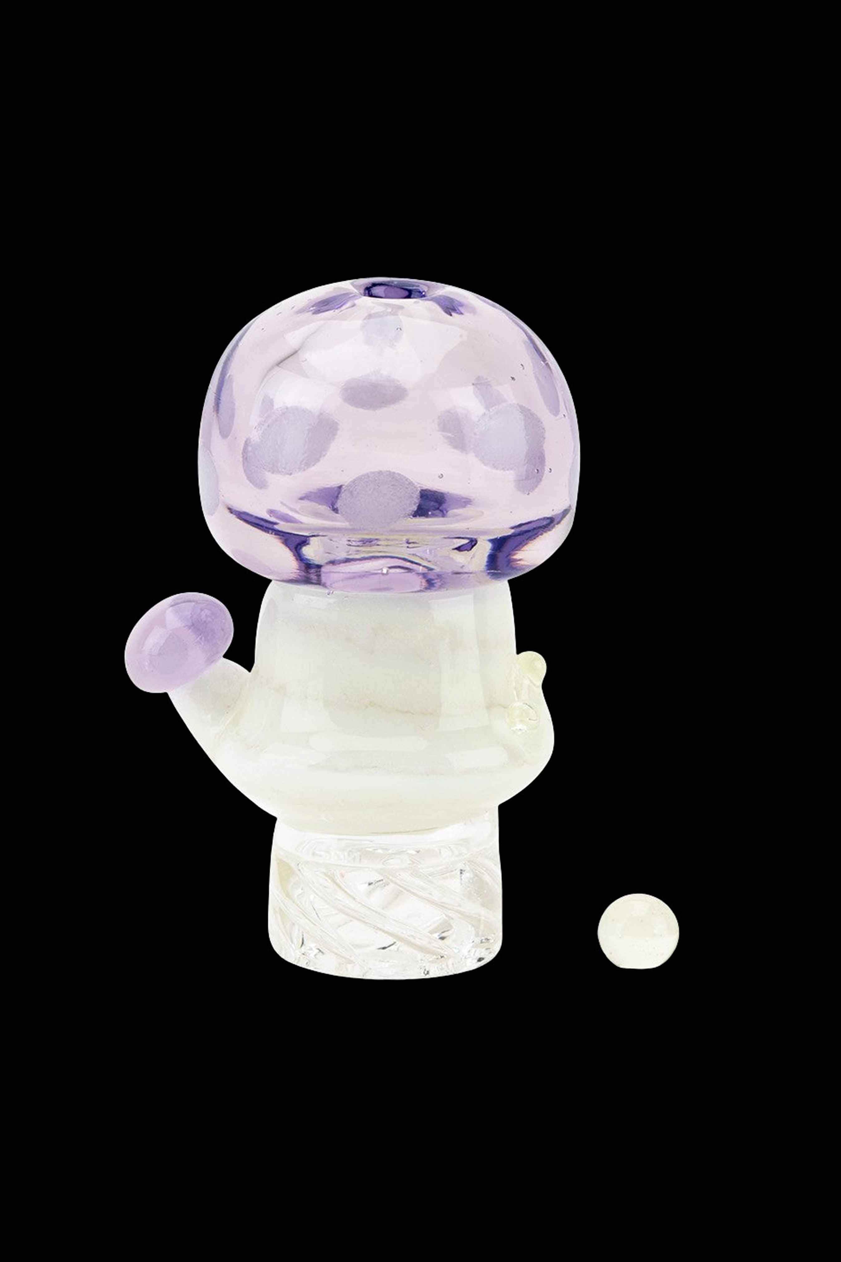 Empire Glassworks' Enchanting Siriusly Shrooms Spinner Cap