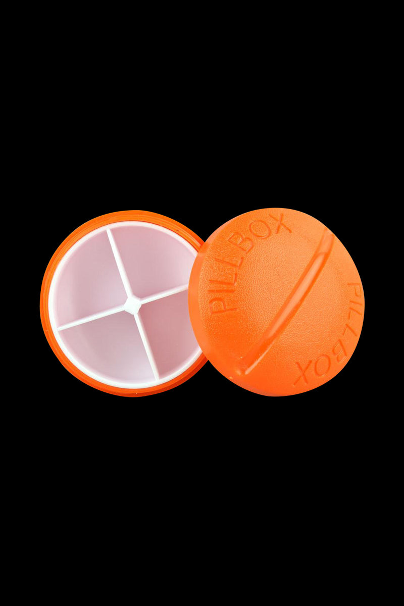 Bulk 10-Pack Four Chamber Pill Medicine Containers - Ideal for Organization!