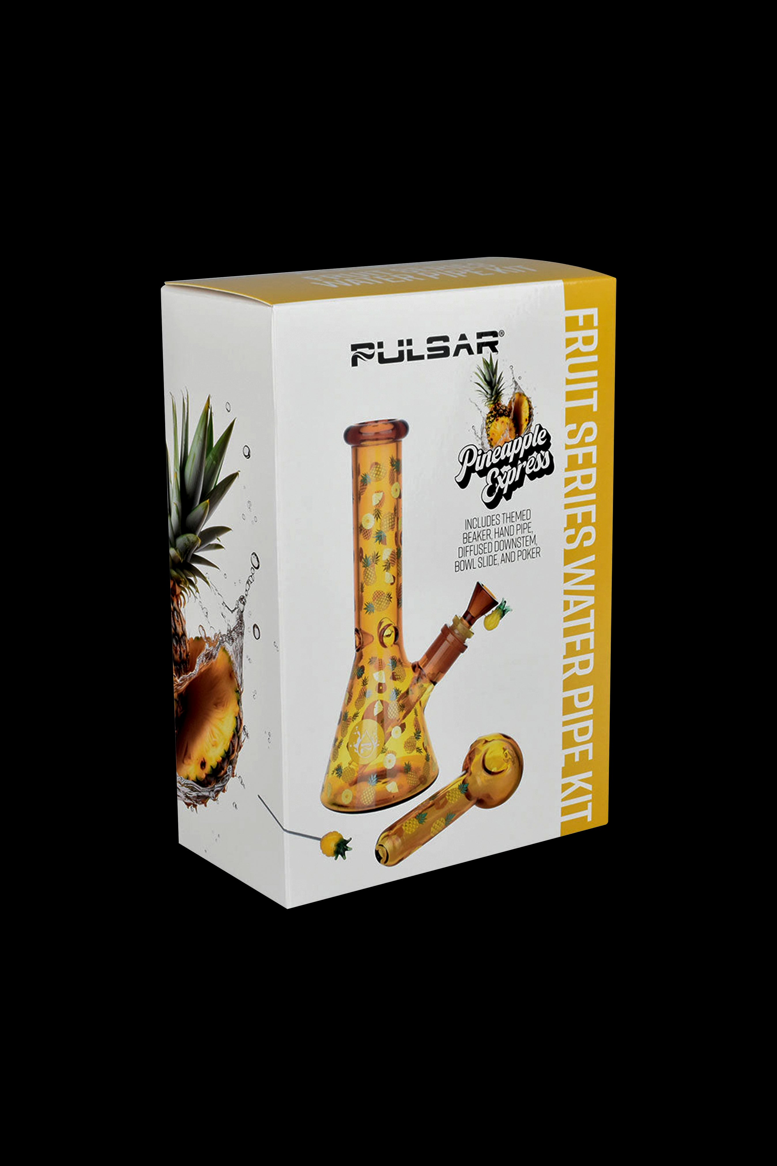 Pulsar Fruit Series Pineapple Express Glow Pipe Set - An Unforgettable Smoking Experience!