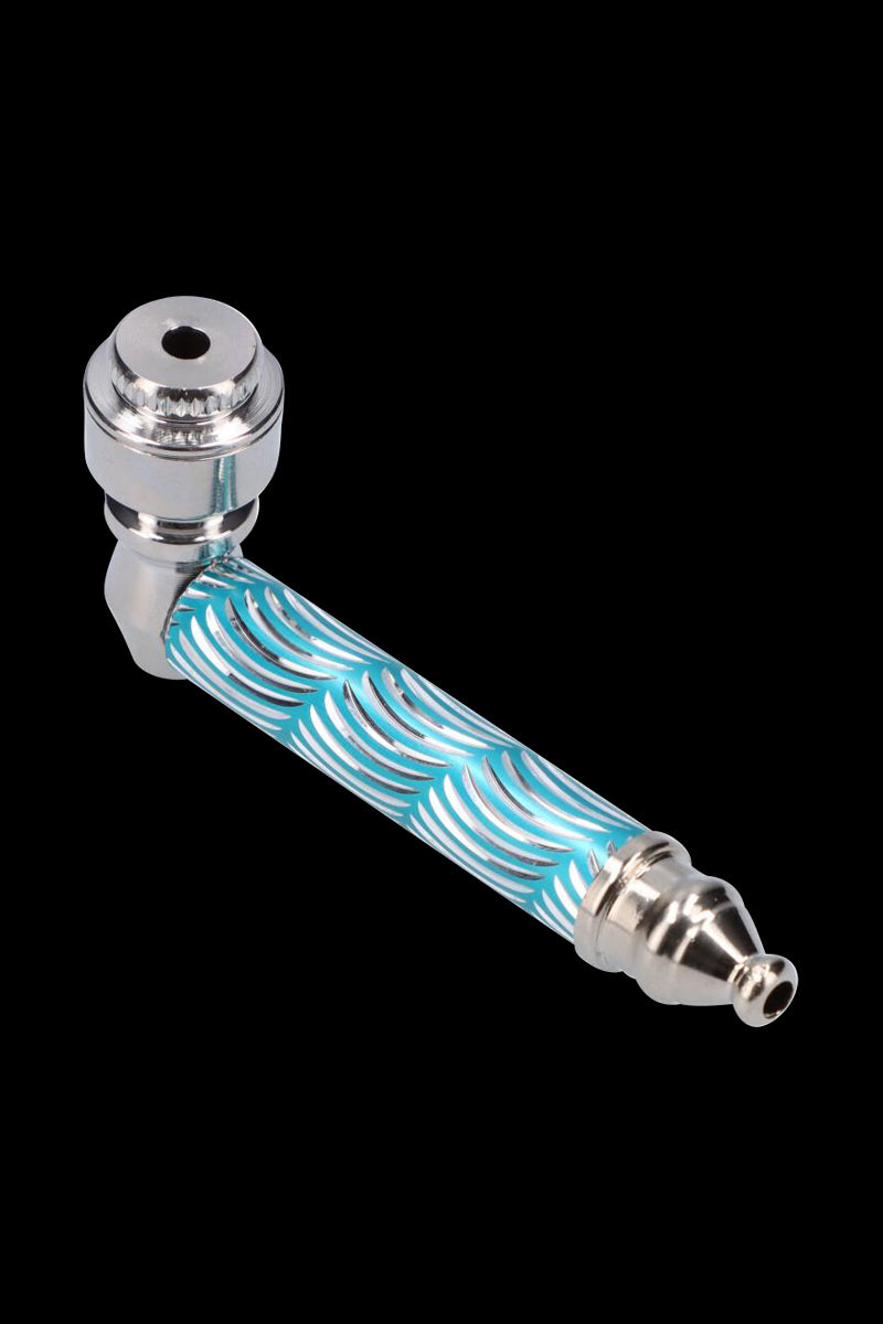 Colorful Metal Hand Pipe for On-the-Go Use