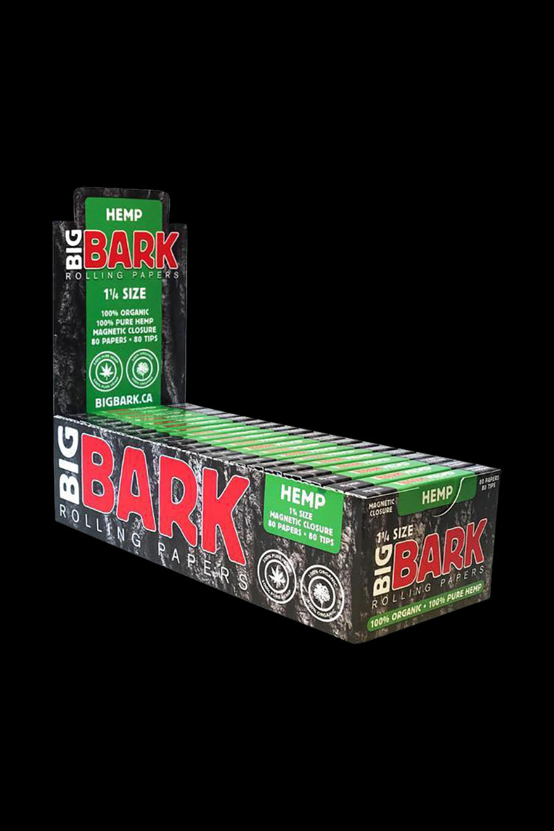 BIGBARK 1/4 Hemp Rolling Papers - Premium Organic Smoking Solution