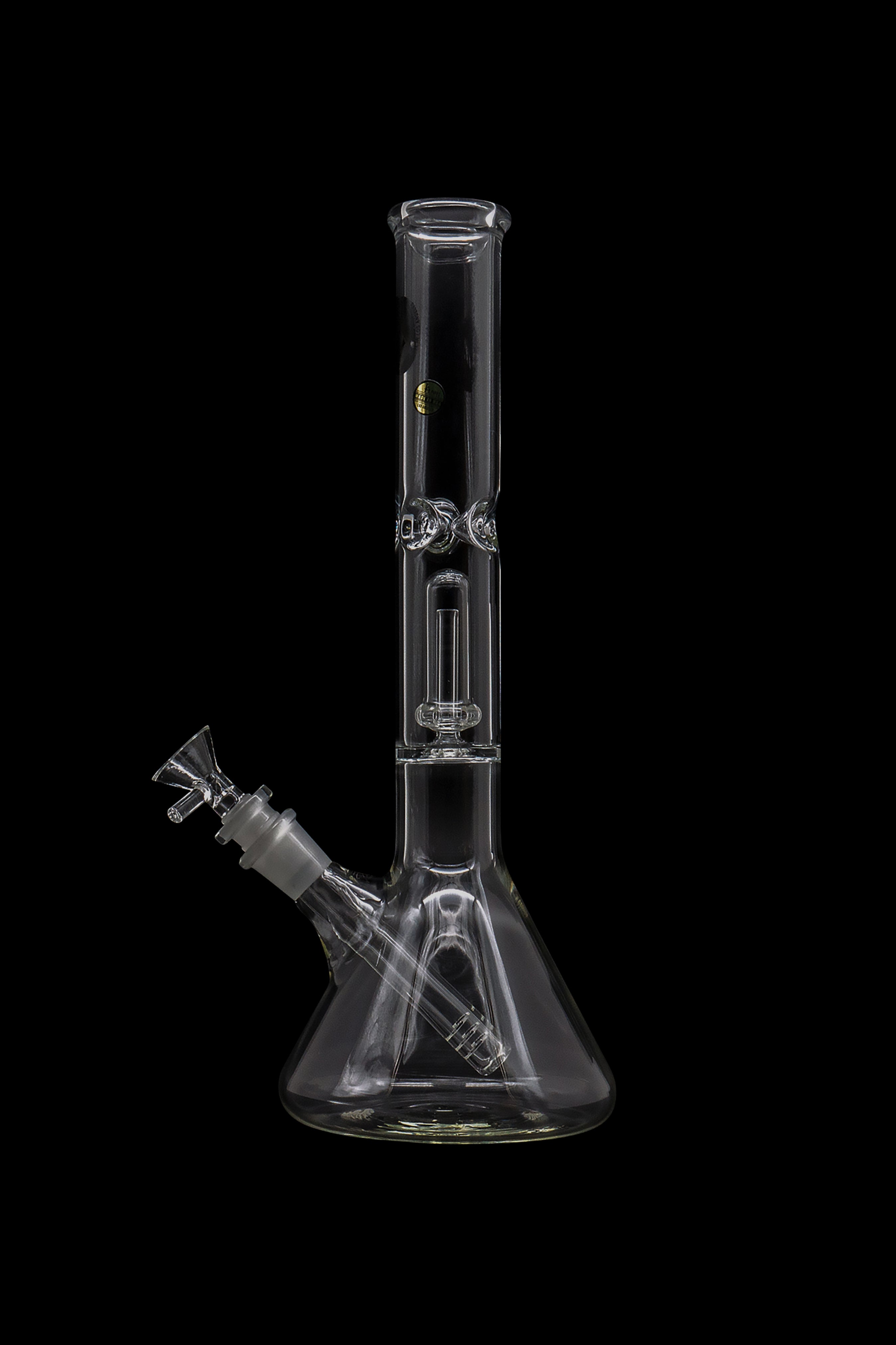 LA Pipes Single or Double Showerhead Perc Beaker Bong - A Must - Have Smoking Companion