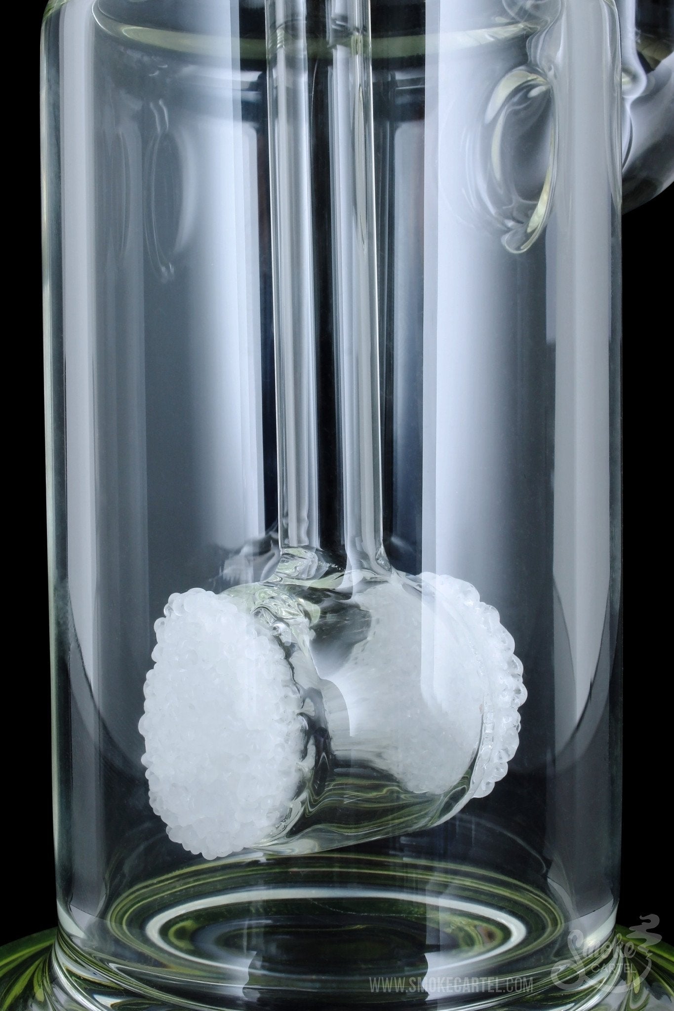 BoroTech Glass Rok Bubbler: The Ultimate Smoking Companion with Suspended Frit Drum Perc