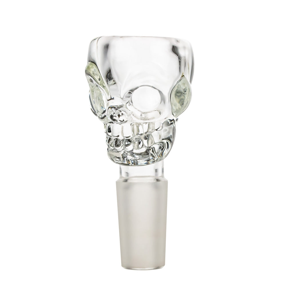 Stunning Clear Glass Skull Bowl