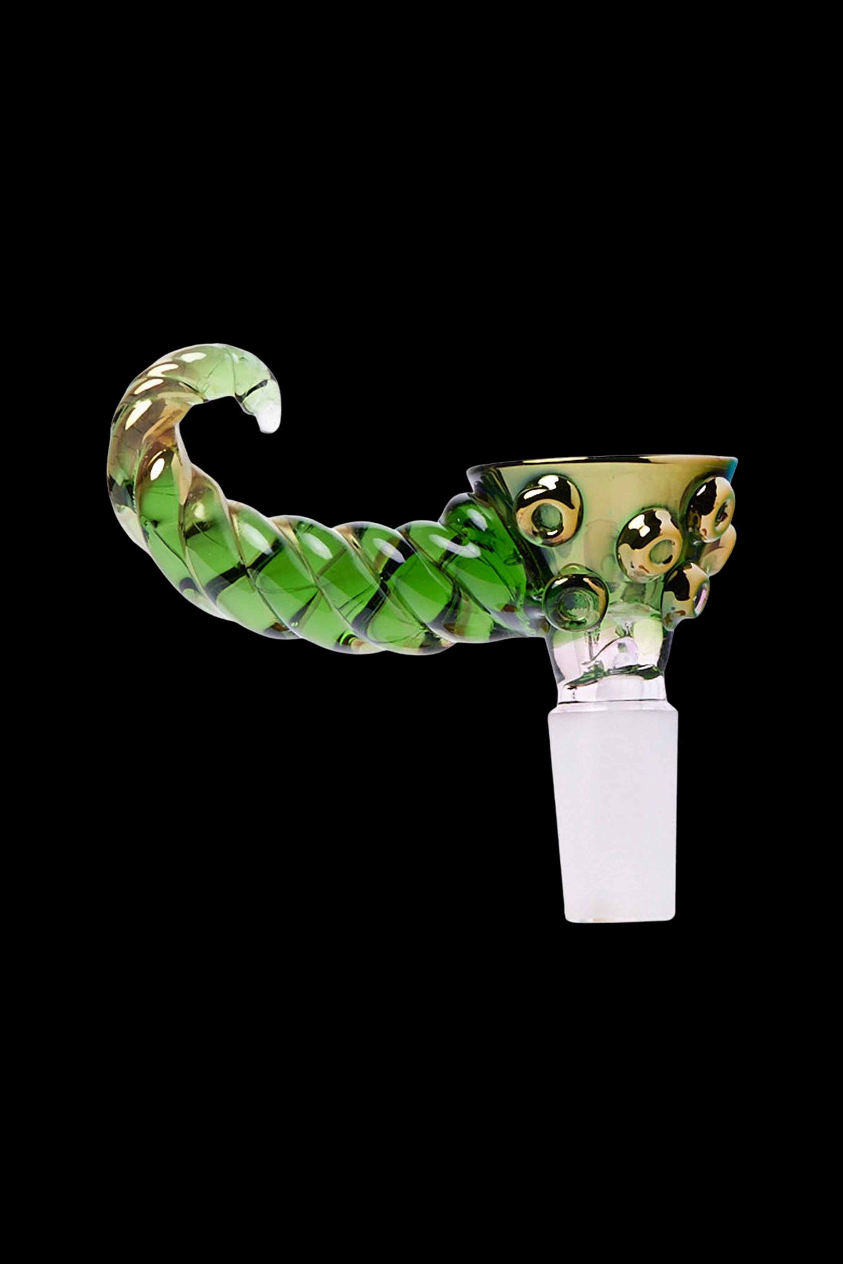 Cheech Glass Fumed Herb Bowl with Handle - A Stylish Smoking Essential