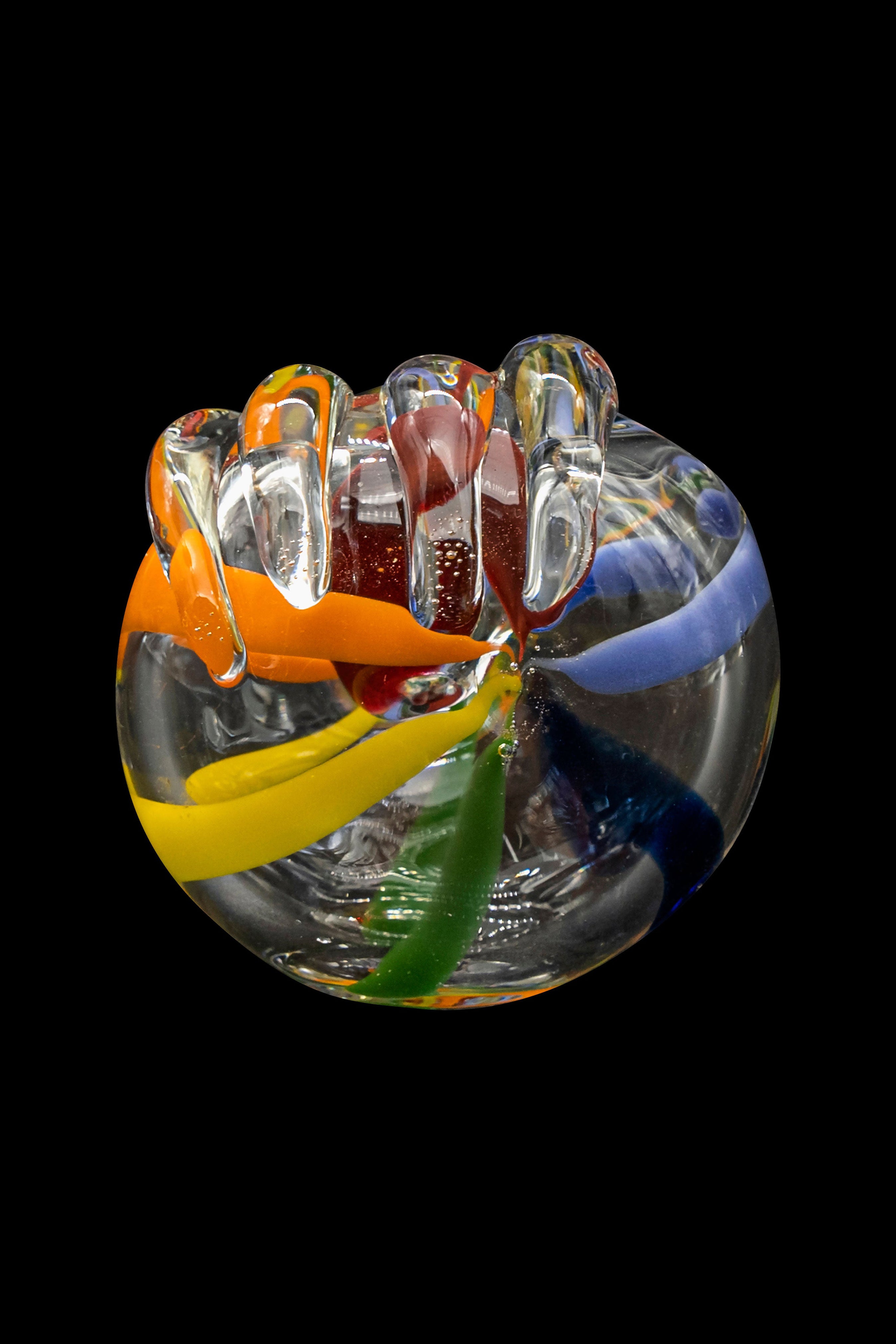 LA Pipes Stunning Rainbow Spoon Pipe