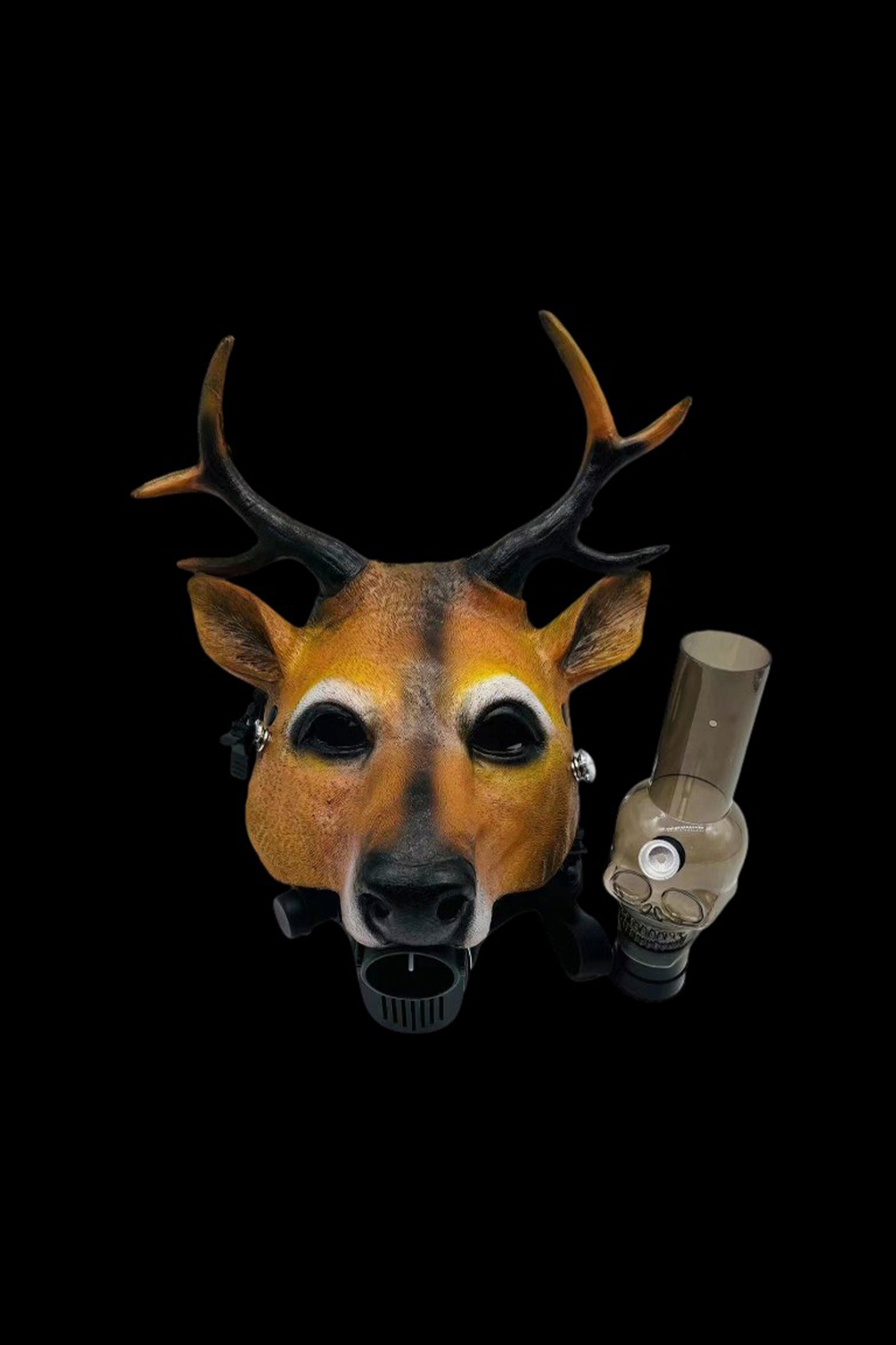 Cloud 8 Spooky Halloween Gas Mask Bong