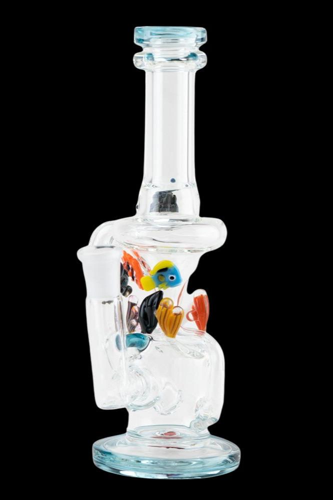 Empire Glassworks East Australian Current Mini Recycler: A Stunning Aquatic Delight