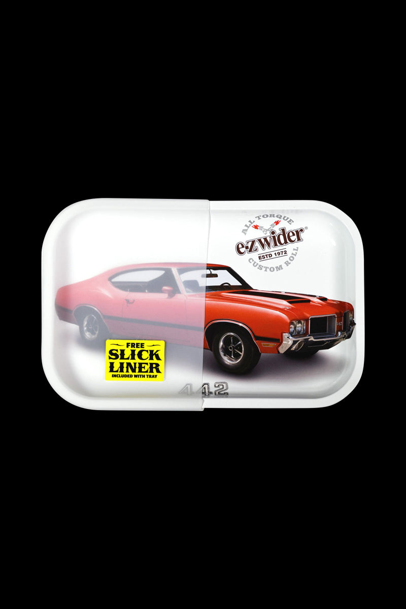 E-Z Wider Dual-Purpose Rolling Tray with Slick Silicone Liner