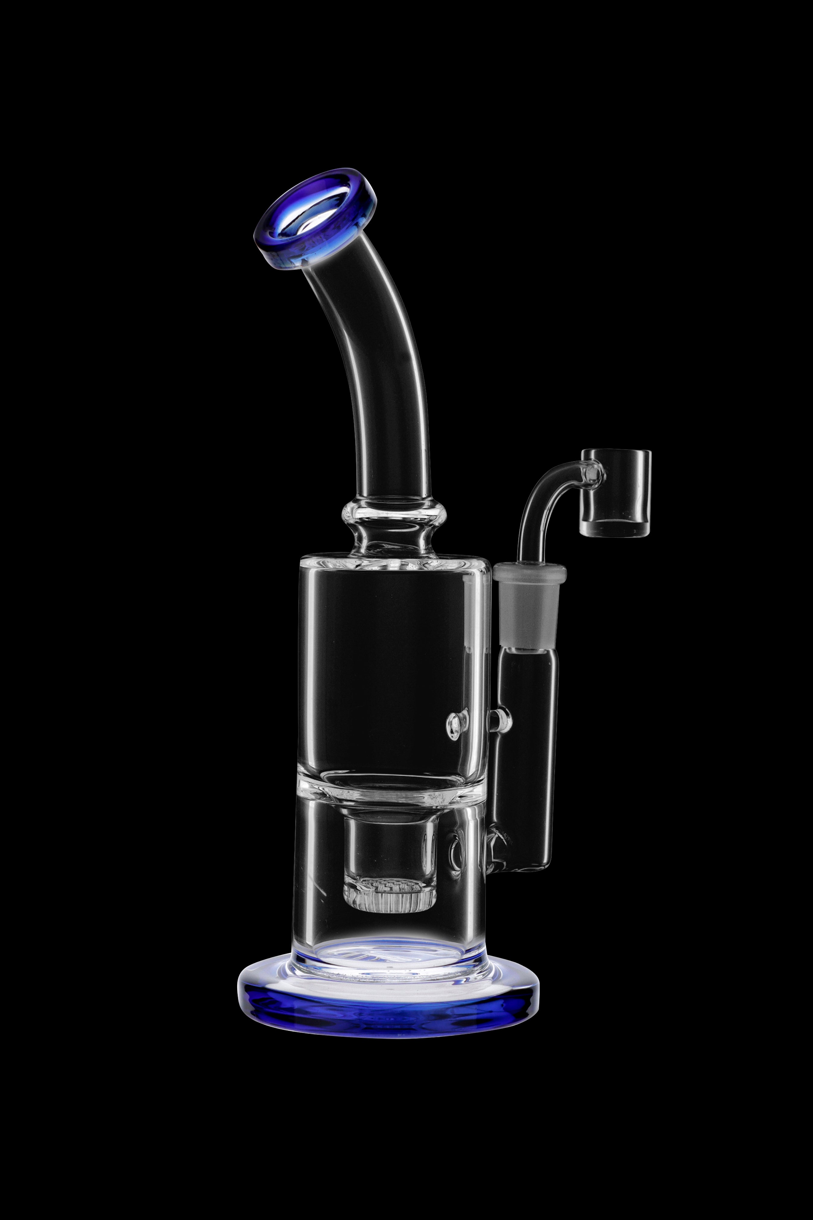Incredible Inset Honeycomb Perc Mini Rig for Epic Dabbing