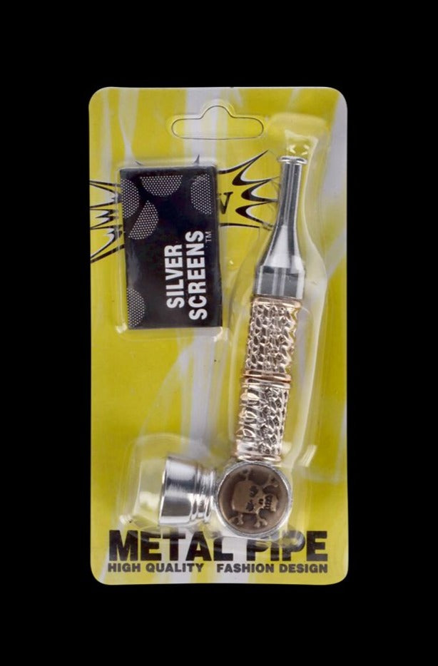 Exquisite Metal Pipe and Screens Gift Set