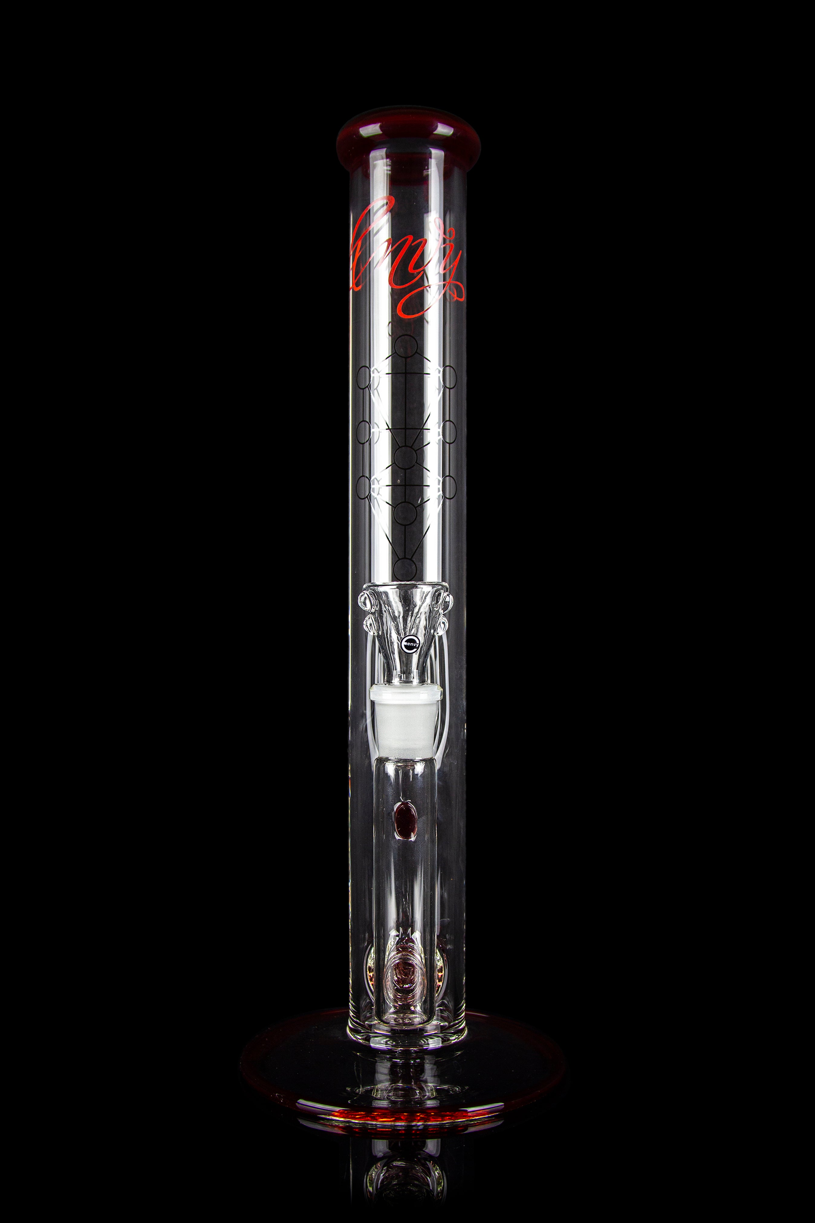 Envy Glass 17-Inch Pop Rocks Perc Straight Tube: A Sparkling Bong Experience