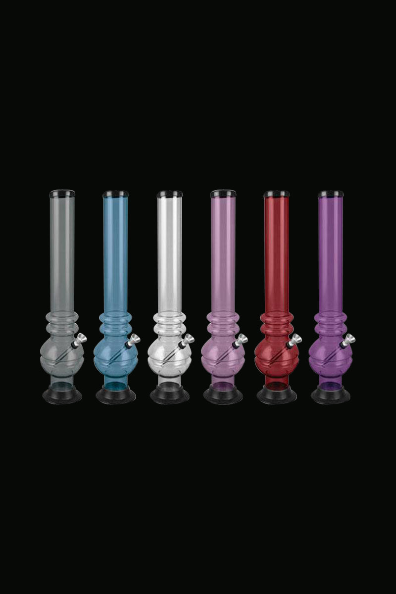 Gorgeous 18-Inch Bubble Acrylic Water Pipe for Ultimate Party Fun