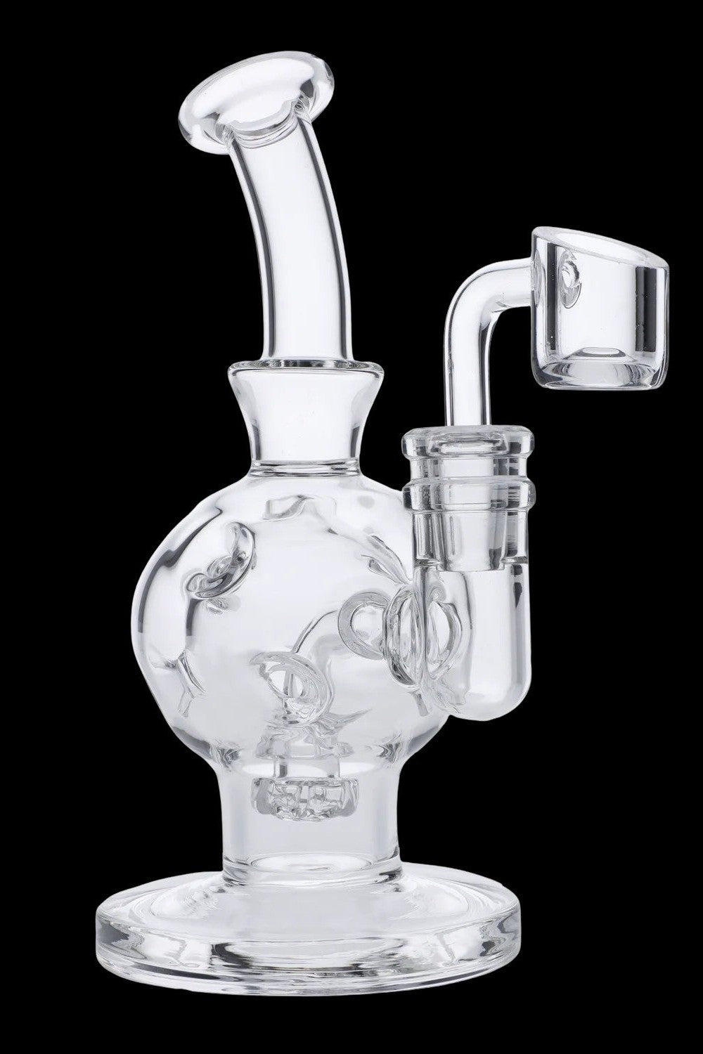 Superior 7' Bubbler Dab Rig with Quartz Banger