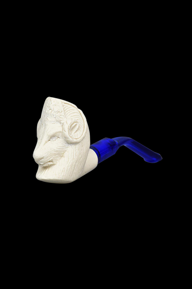 Exquisite Mini Meerschaum Ram Pipe