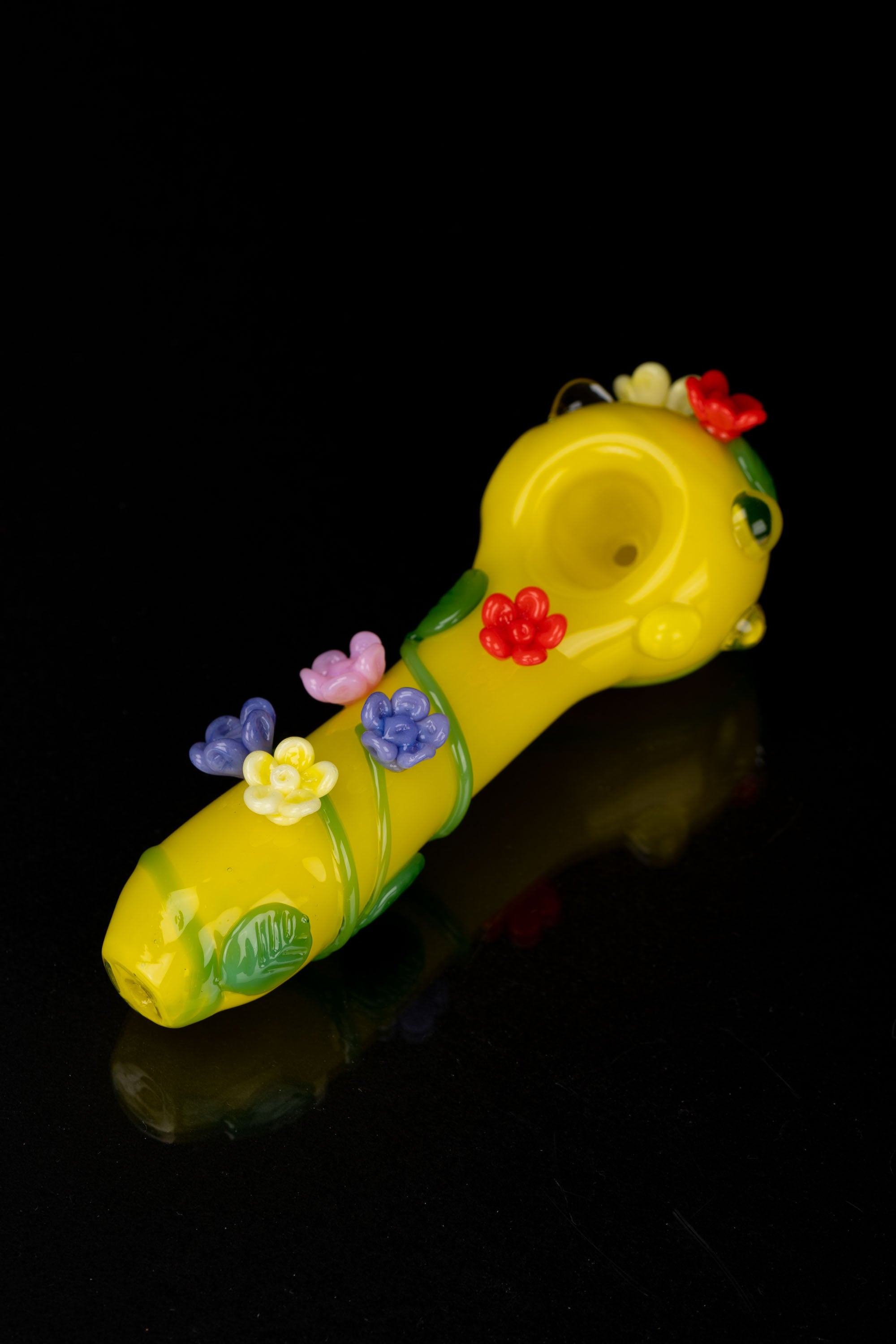 Empire Glassworks Enchanting Rainbow Garden Mini Spoon Pipe