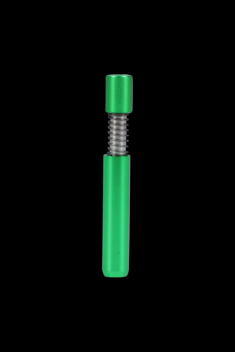 Awesome Metal Spring-Loaded One Hitter Pipe