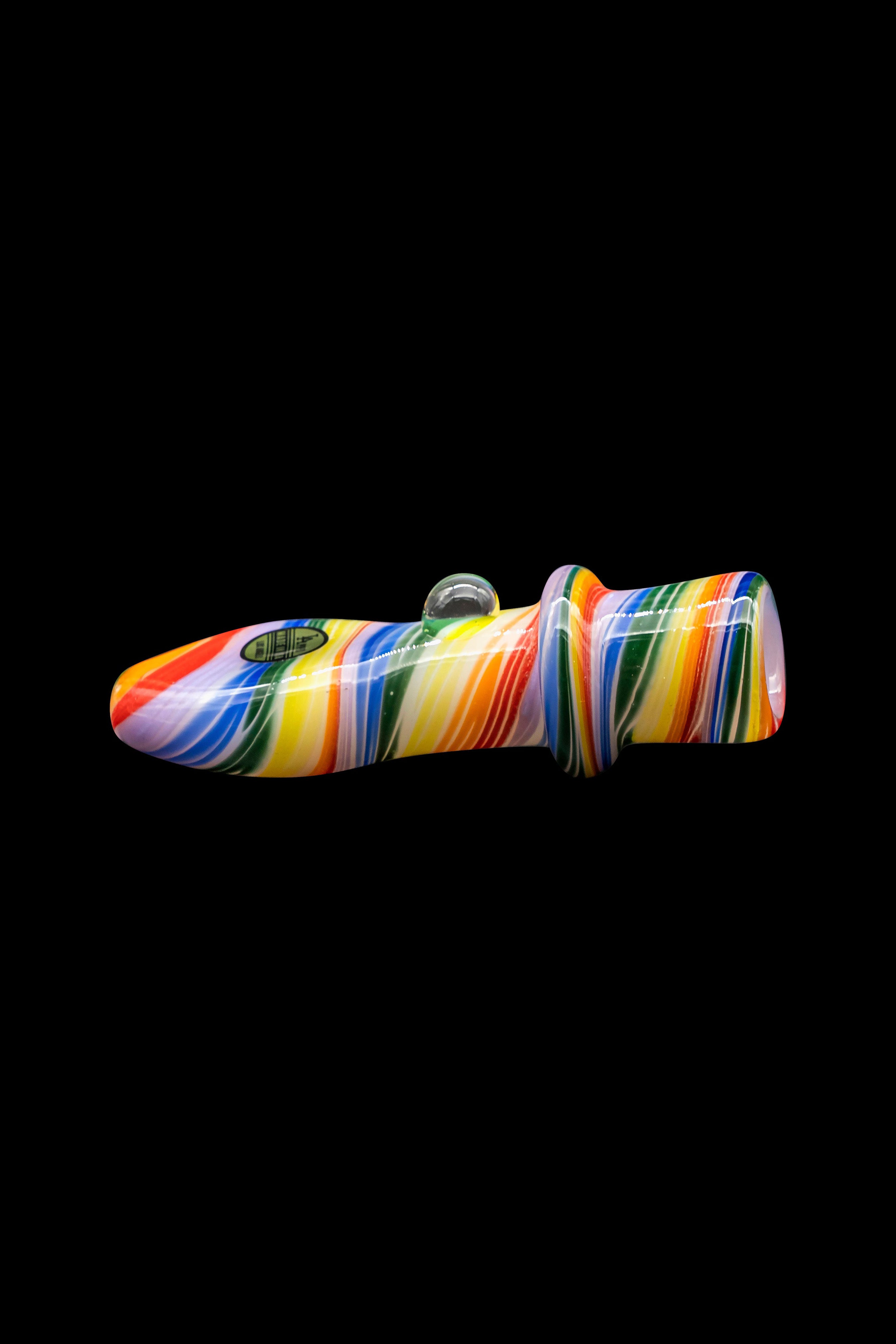 LA Pipes Rainbow Tornado Chillum: A Stunning Smoking Companion